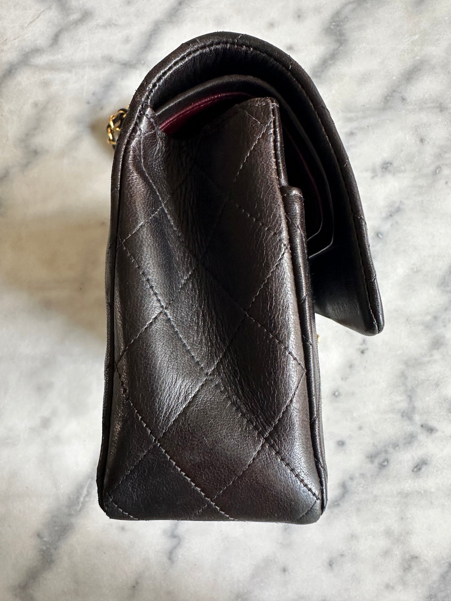 Chanel medium Classic double flap bag black