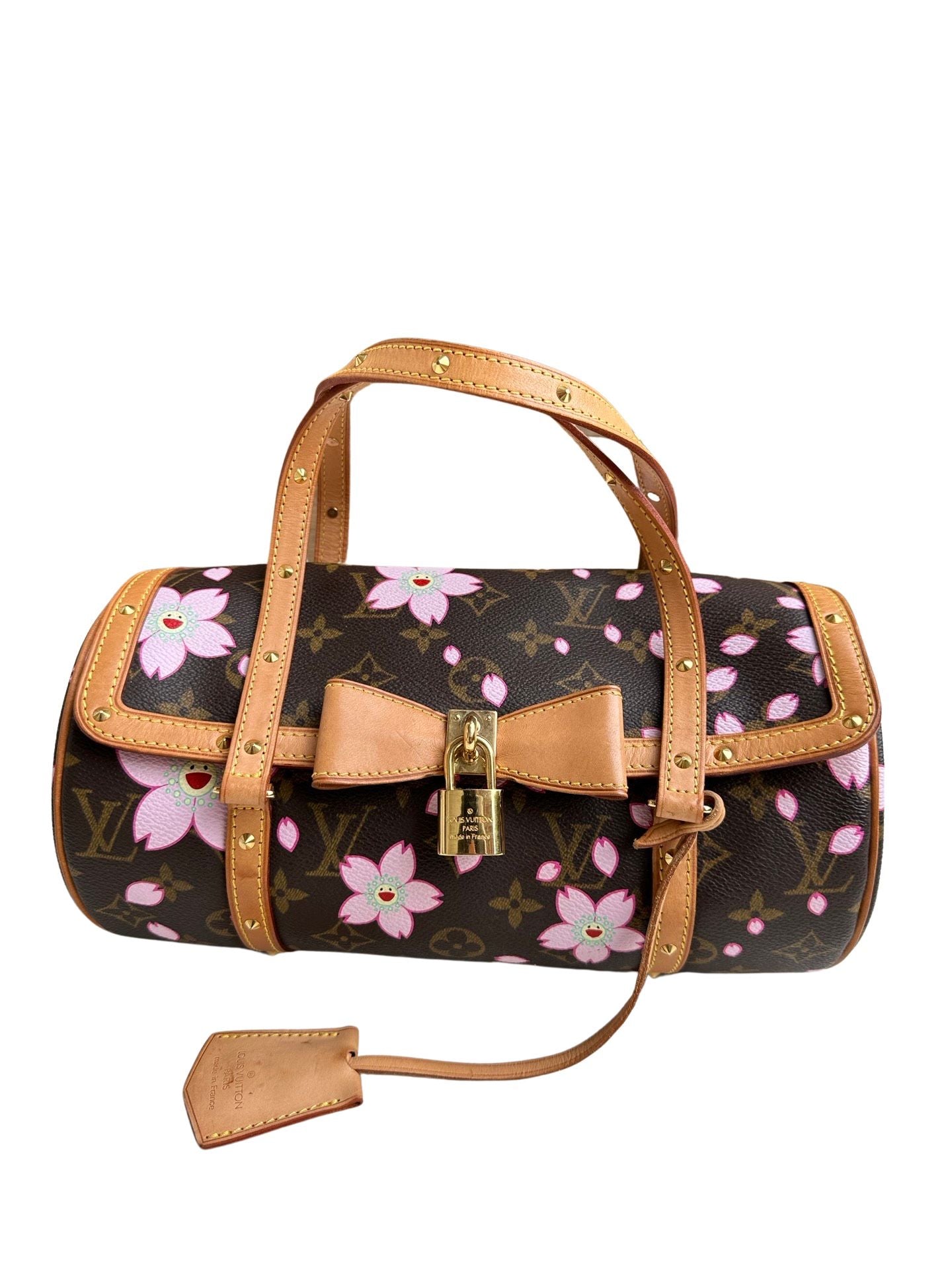 Takashi Murakami cherry blossom papillon bag