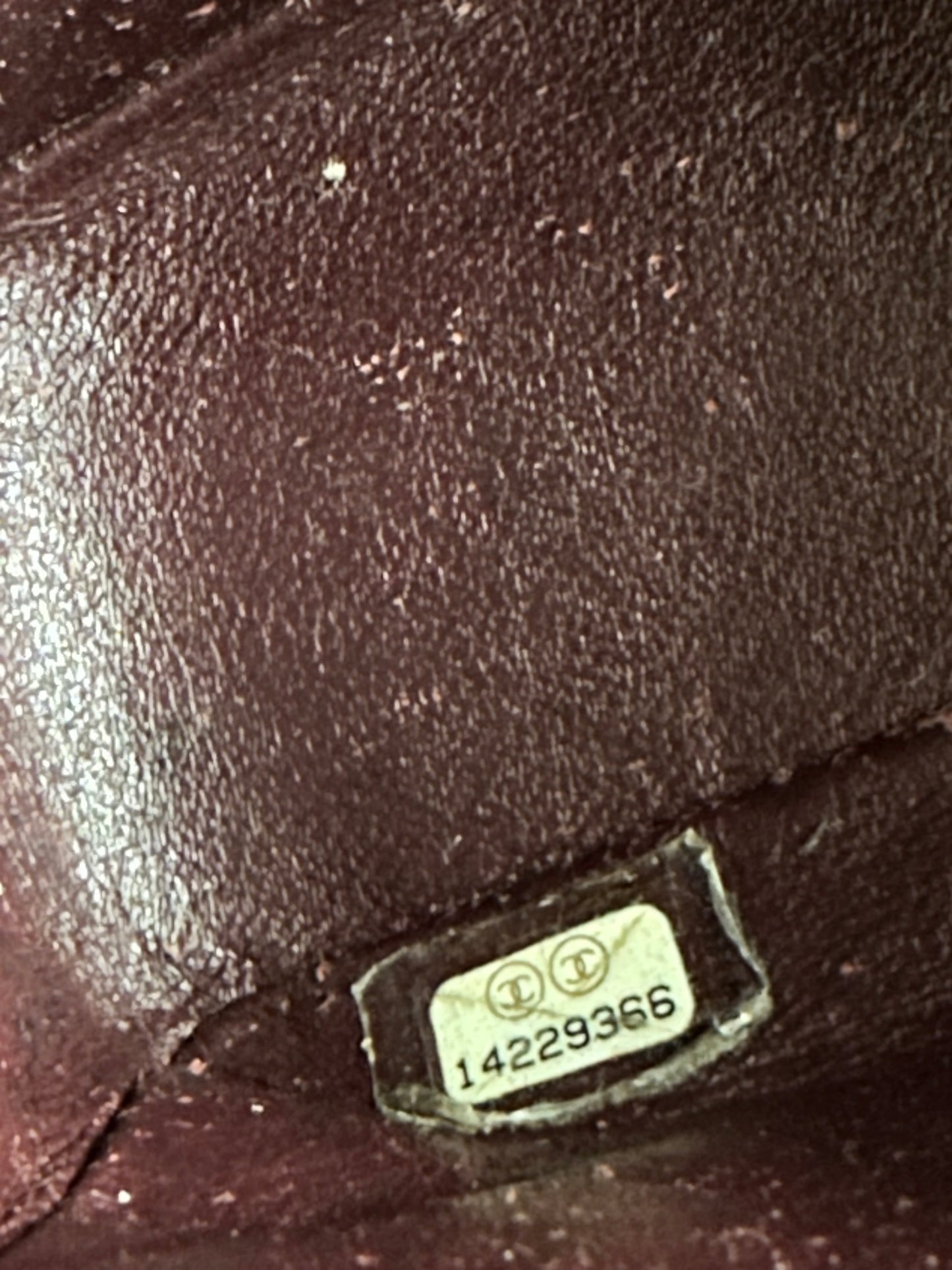 Chanel classic flap caviar