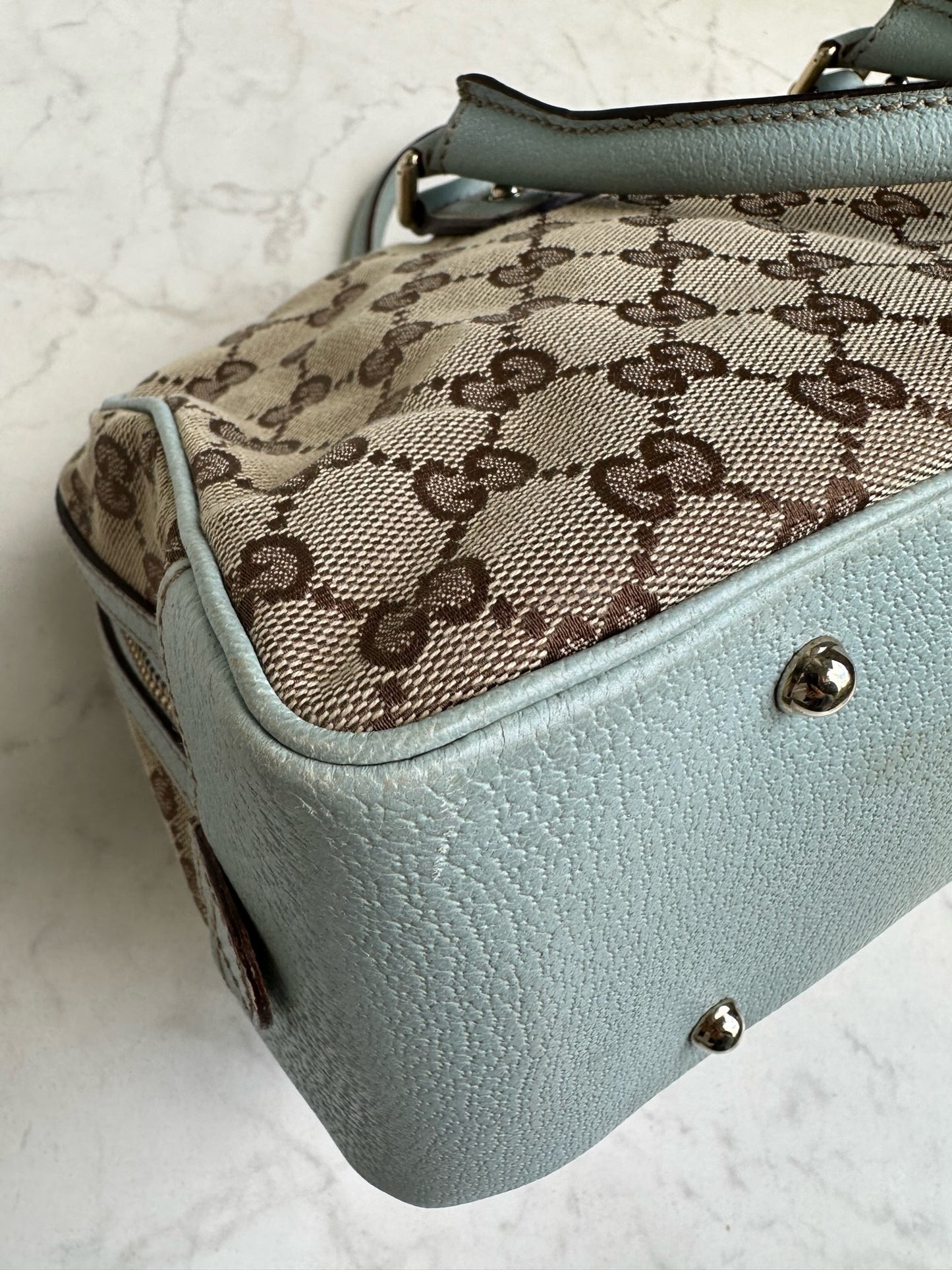 Vintage monogram canvas bag
