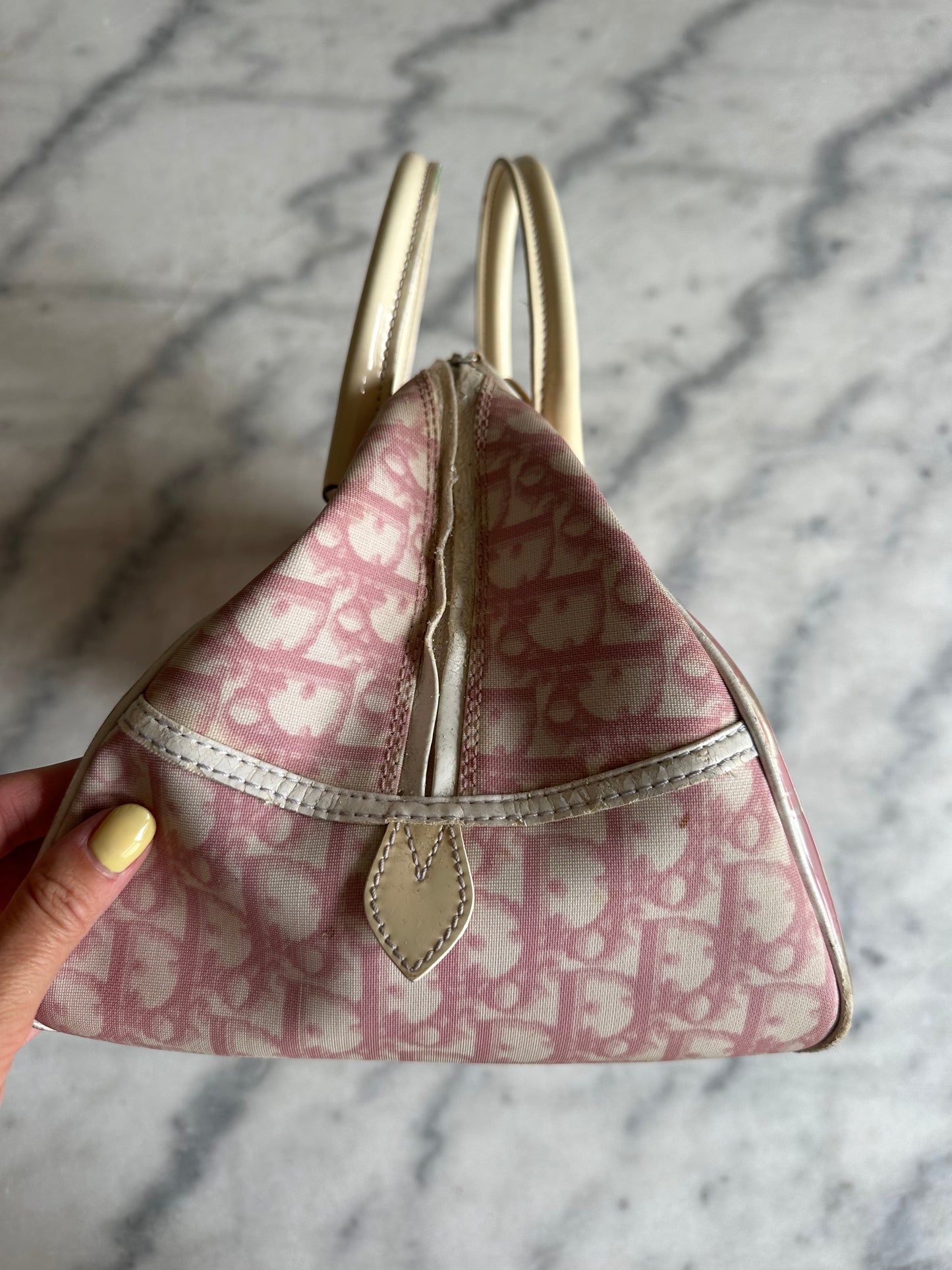Vintage Christian Dior Vibe bowling bag