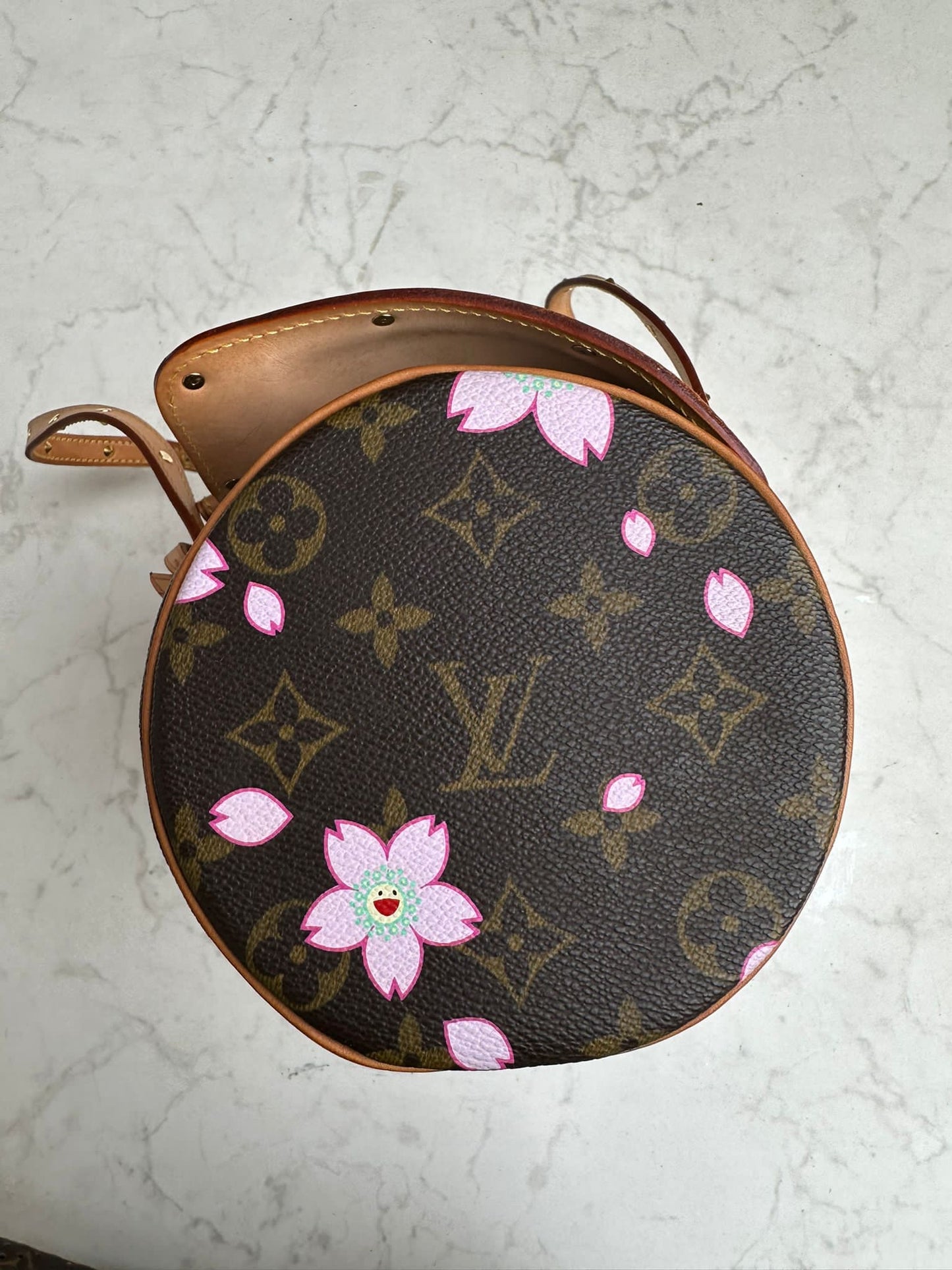 Takashi Murakami cherry blossom papillon bag