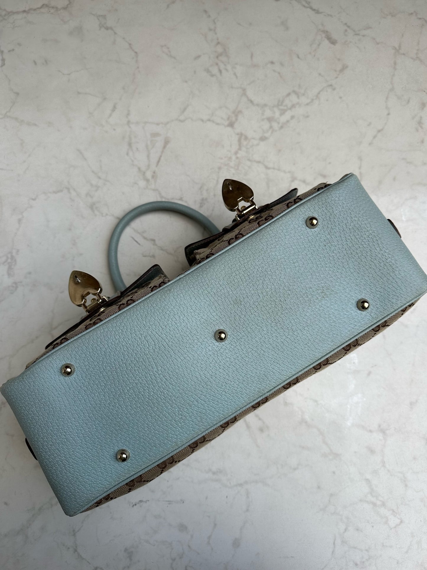 Vintage monogram canvas bag