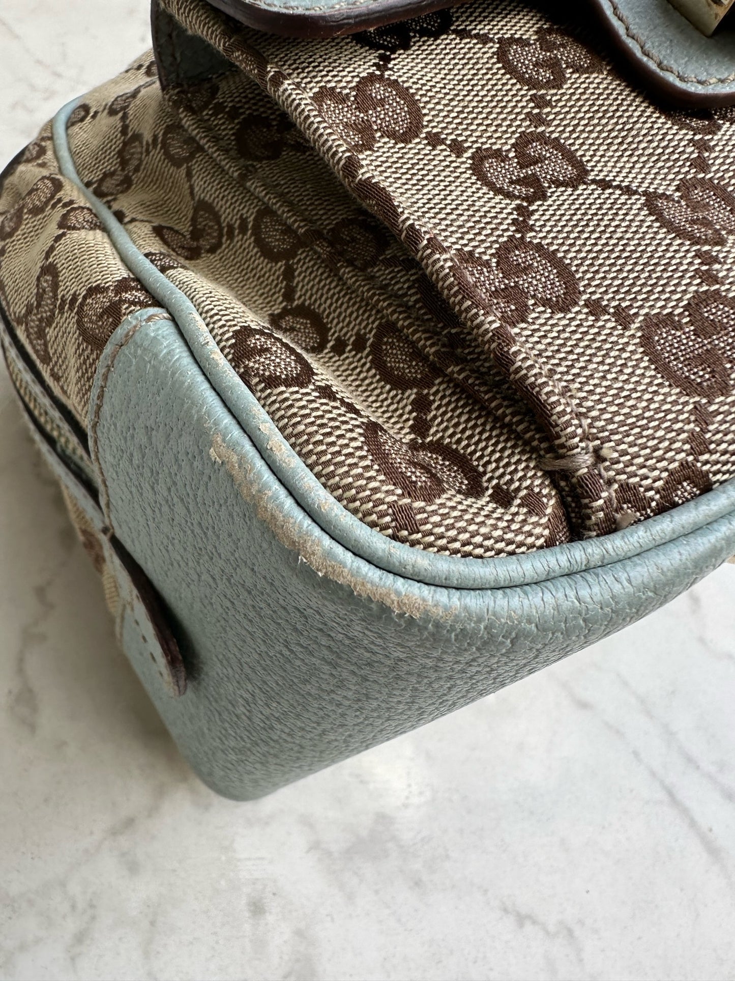 Vintage monogram canvas bag