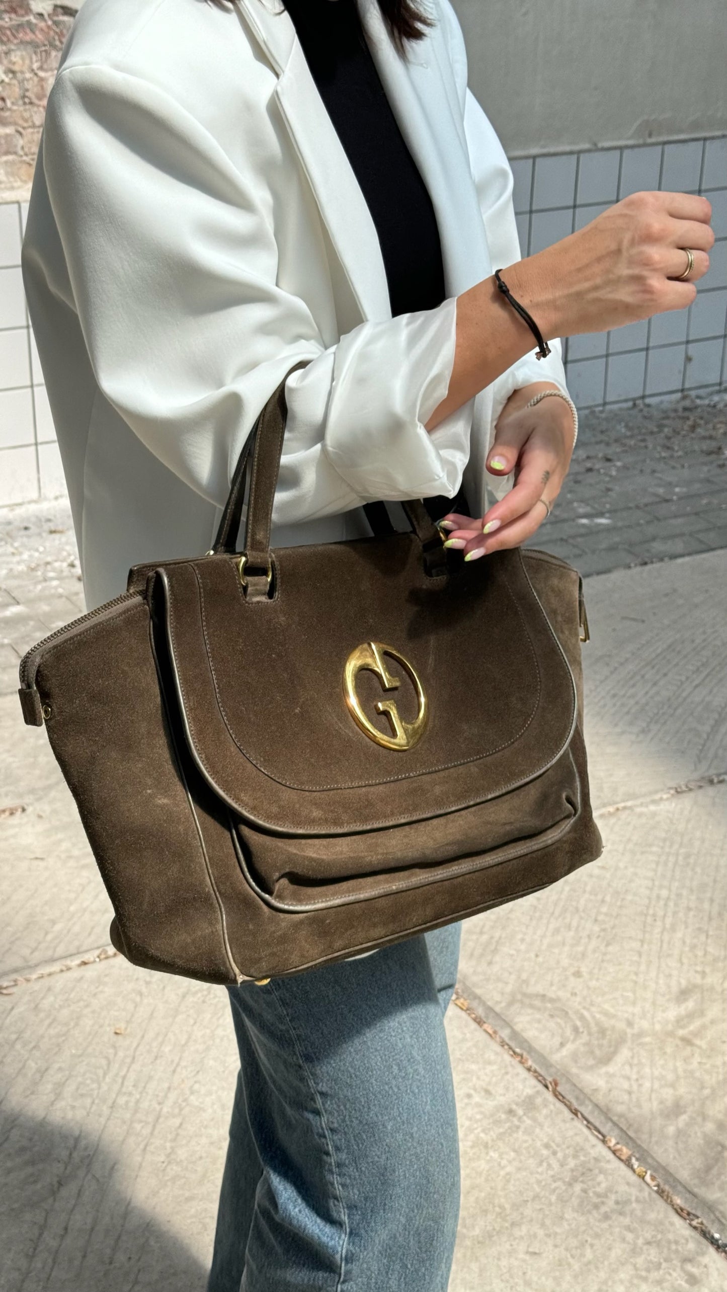 Vintage travel bag