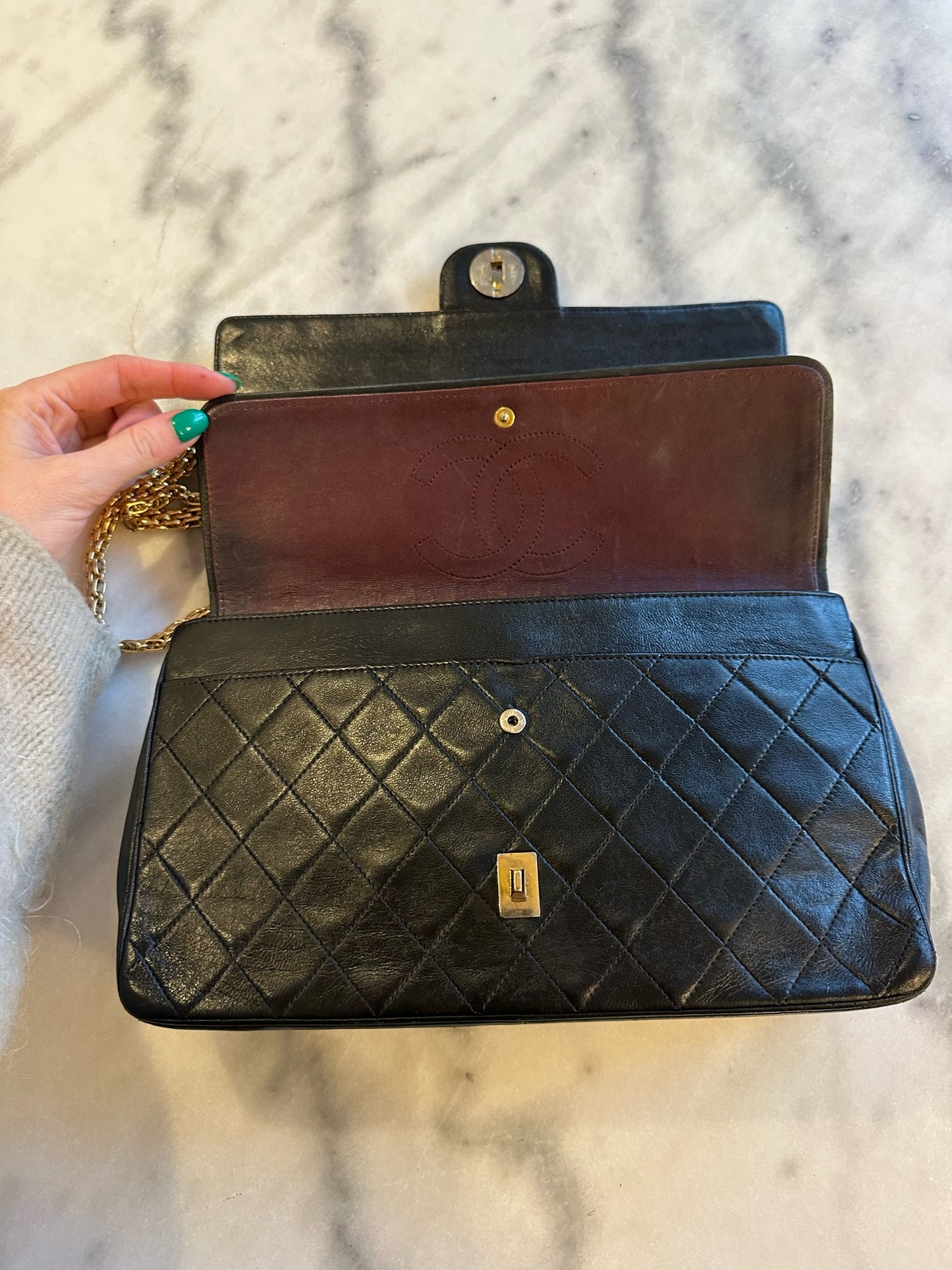 Classic double flap