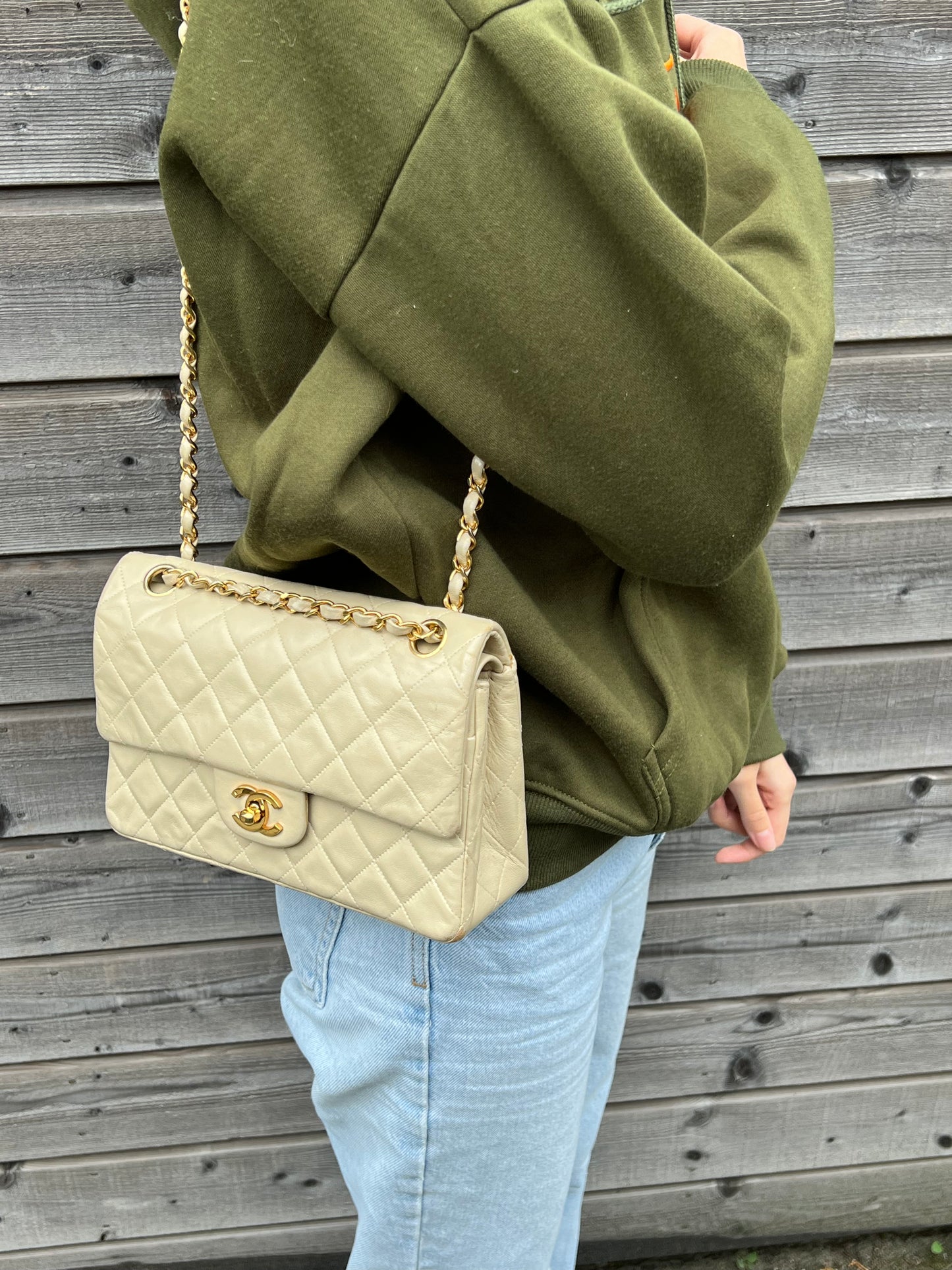 Classic double flap