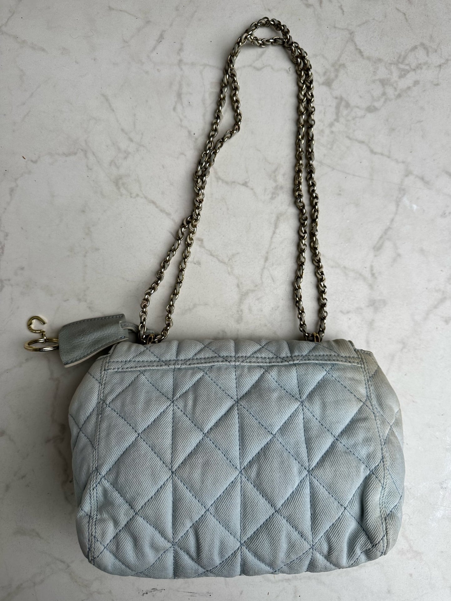 Lily bag in blue denim