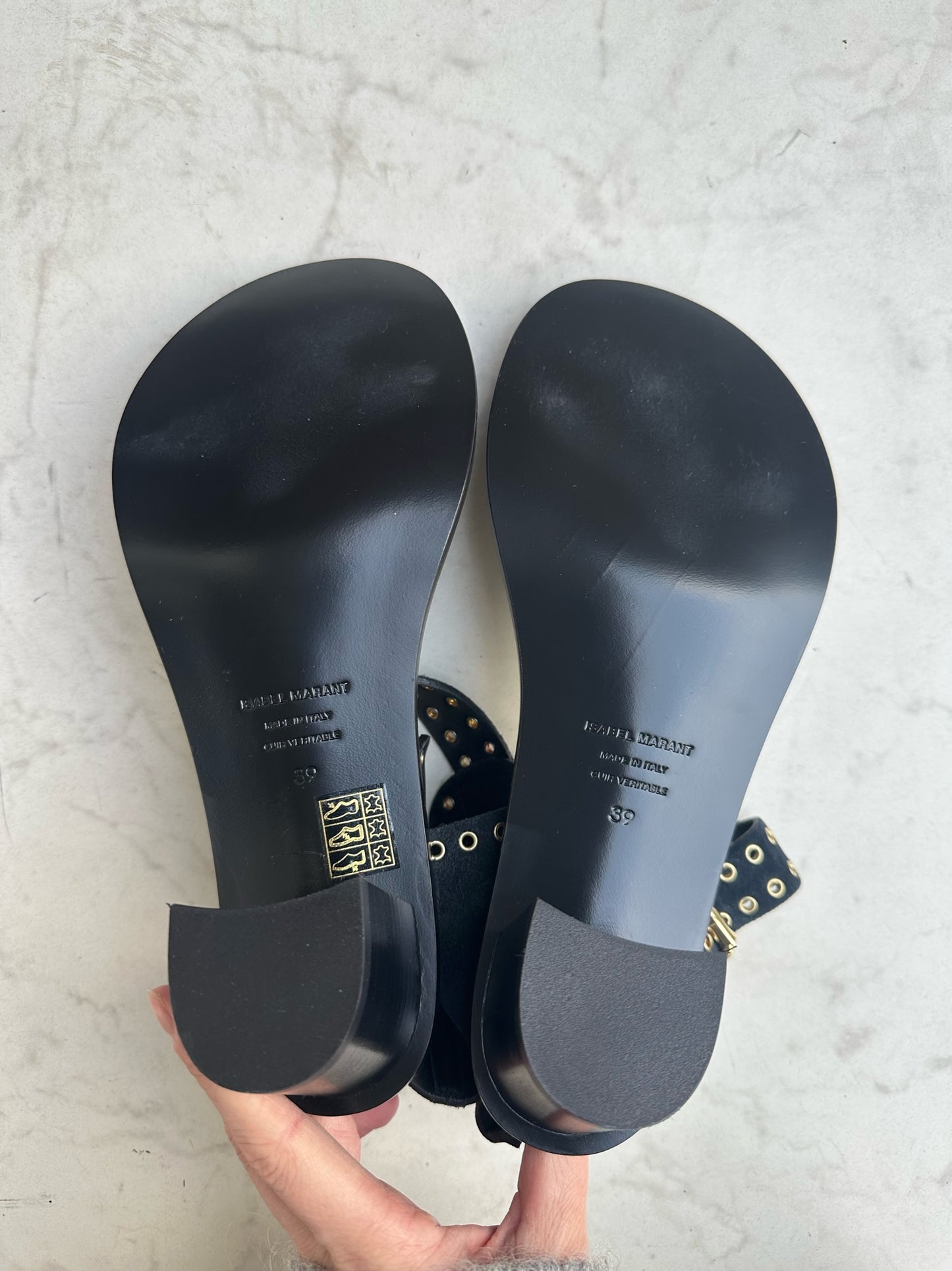 Jionee Eyelet city sandals Size 39 EU
