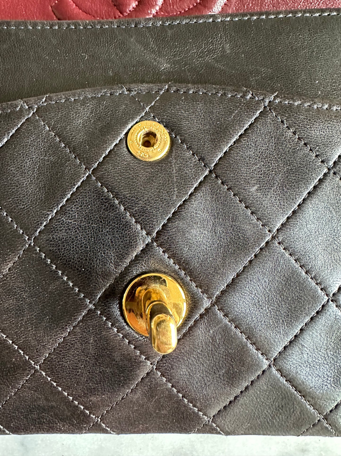 Chanel medium Classic double flap bag black