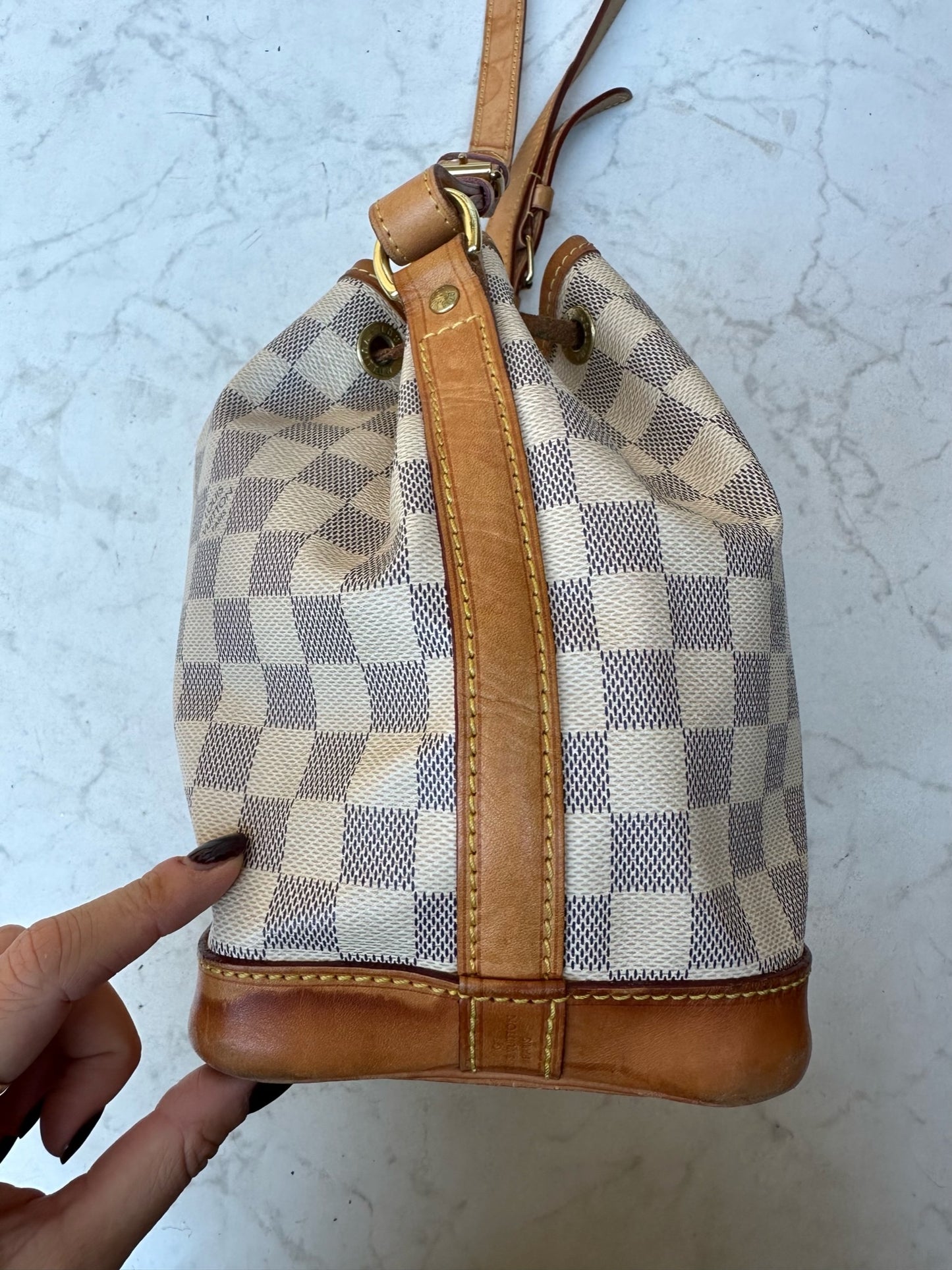 Noe BB damier azur