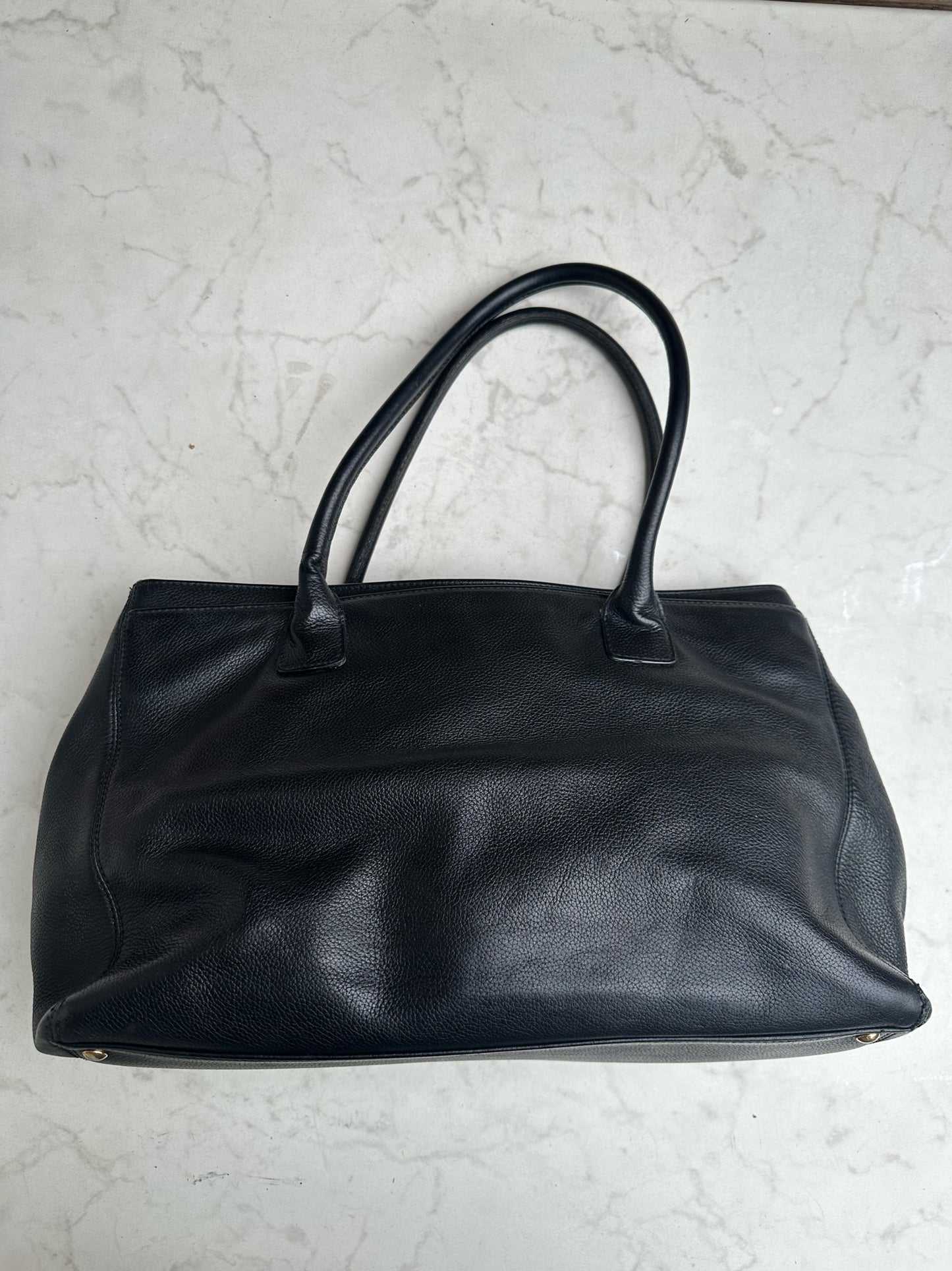 Leather handbag