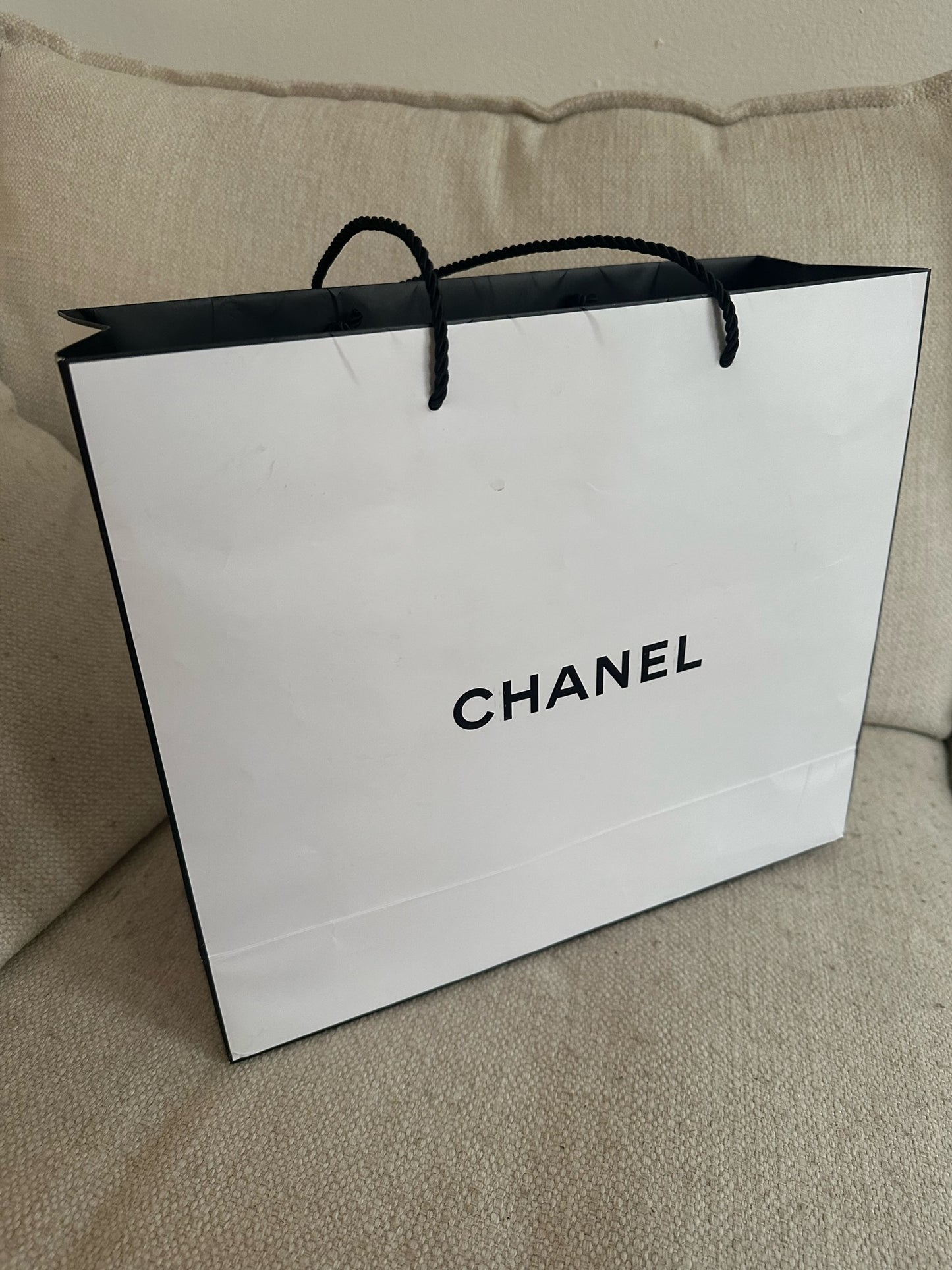 Denim canvas bag