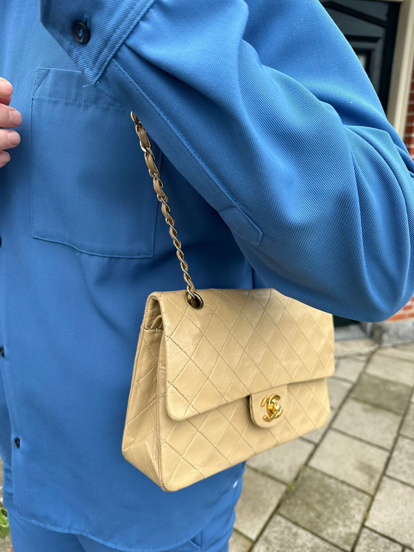 Vintage classic double flap
