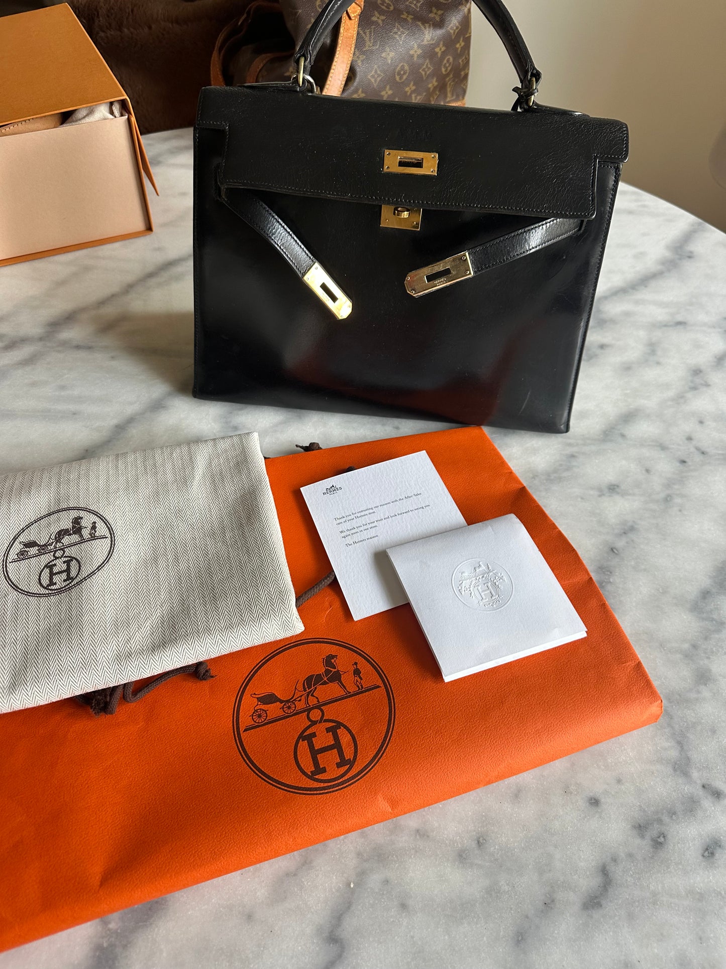 Hermes Kelly 32 black