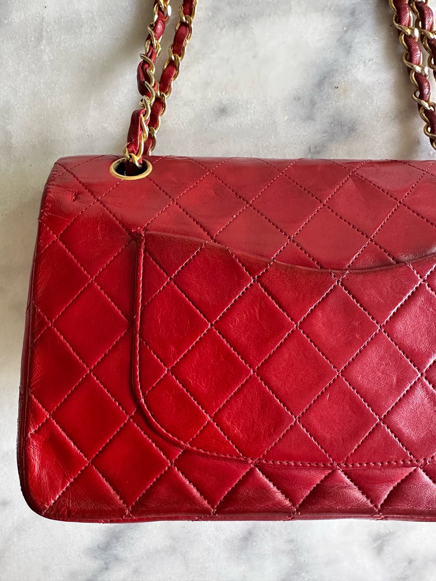 Classic medium double flap