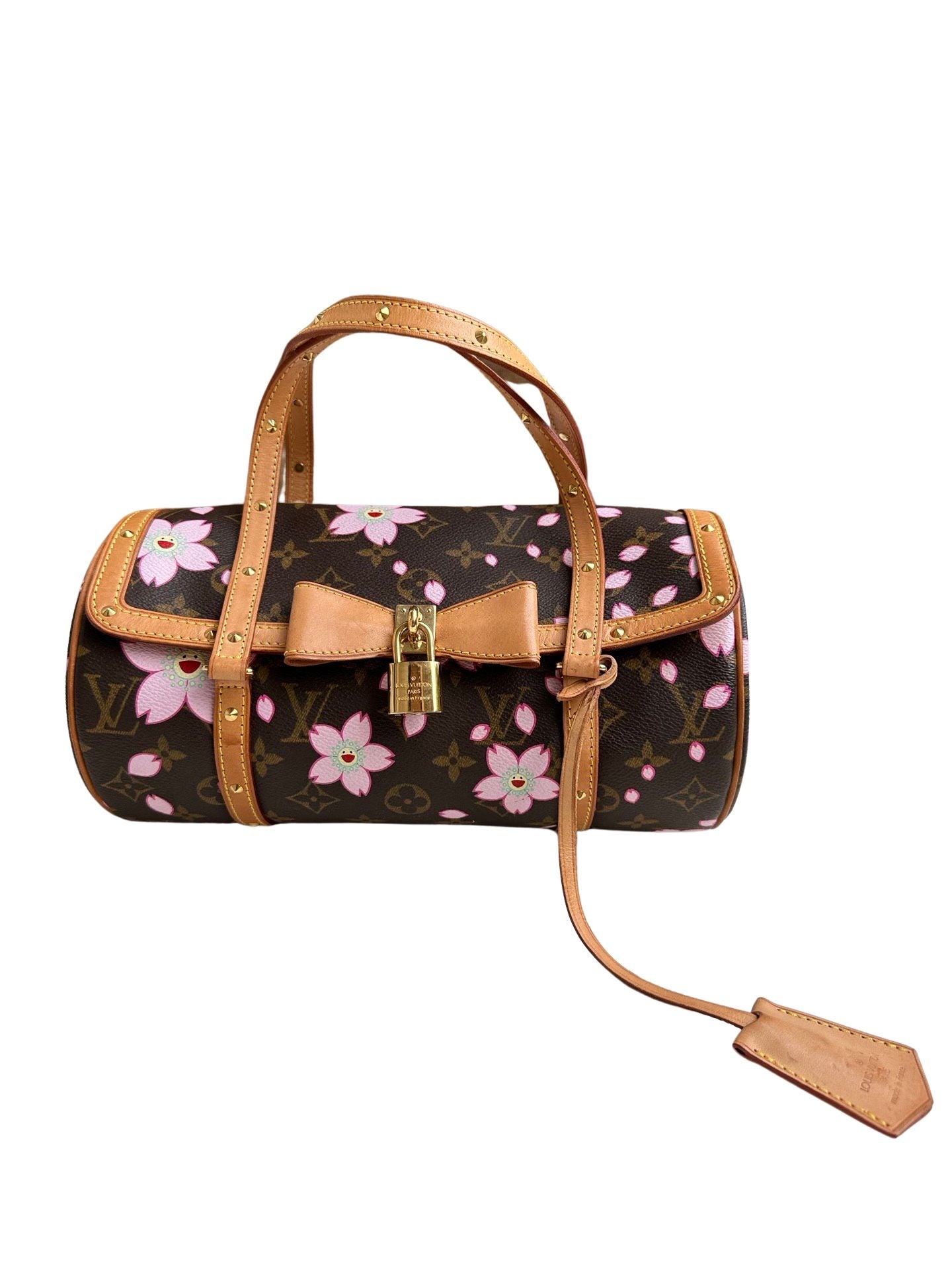 Takashi Murakami cherry blossom papillon bag