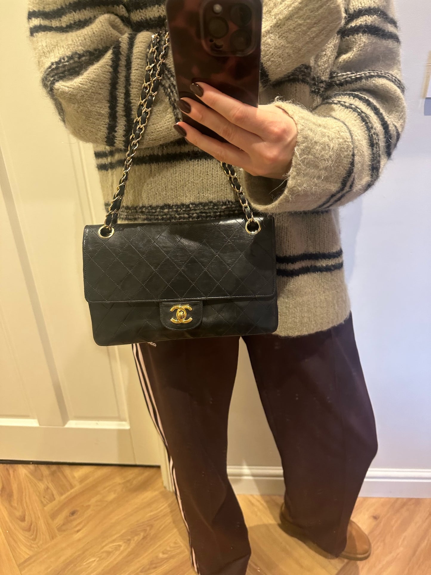 Classic double flap