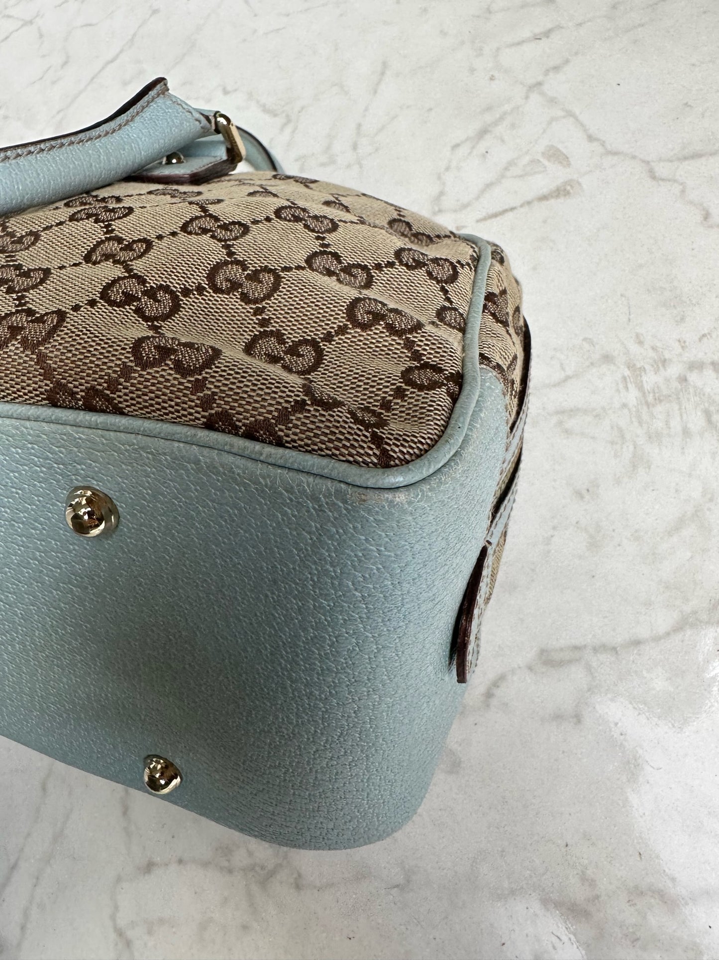 Vintage monogram canvas bag