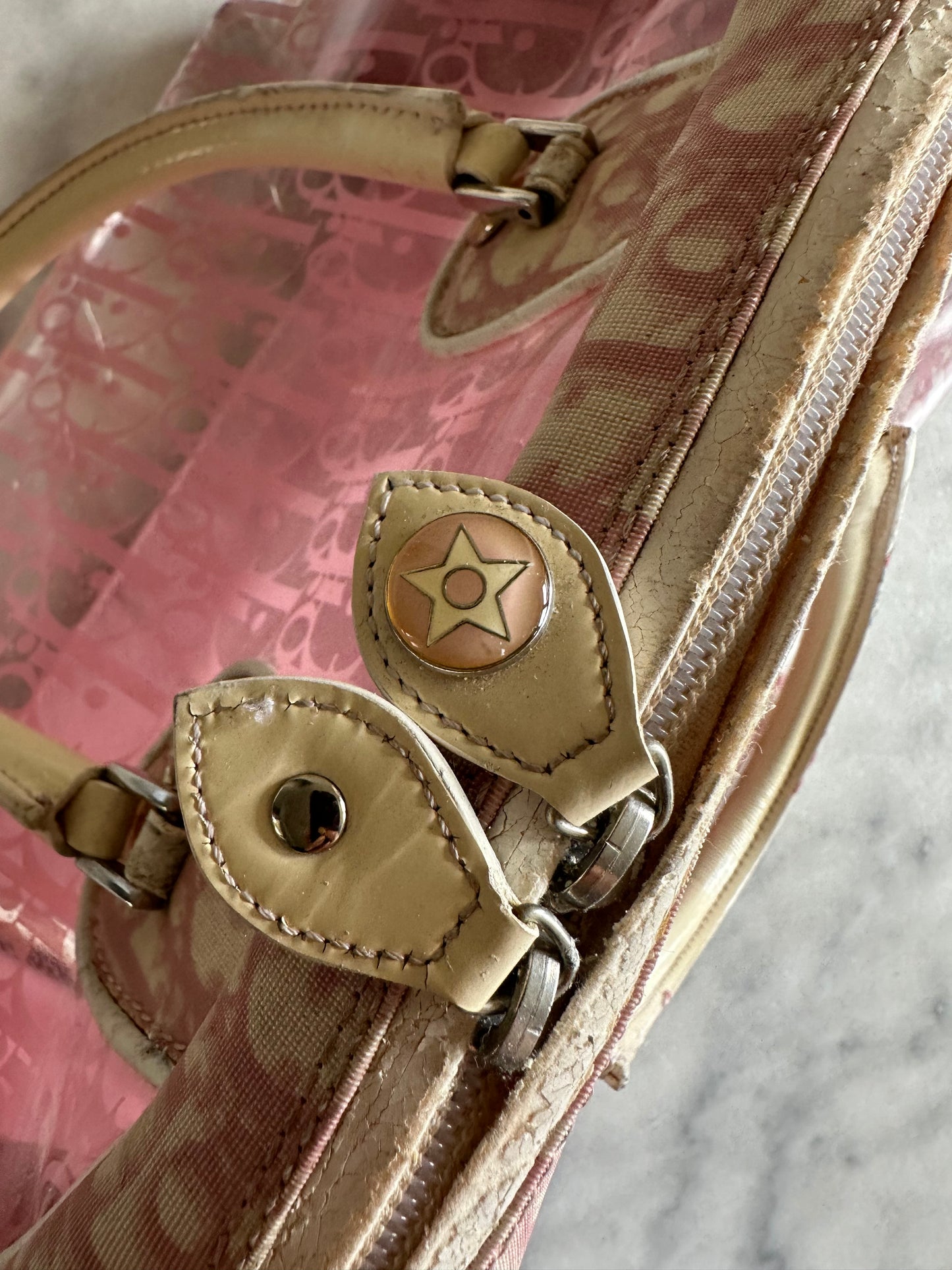 Vintage Christian Dior Vibe bowling bag