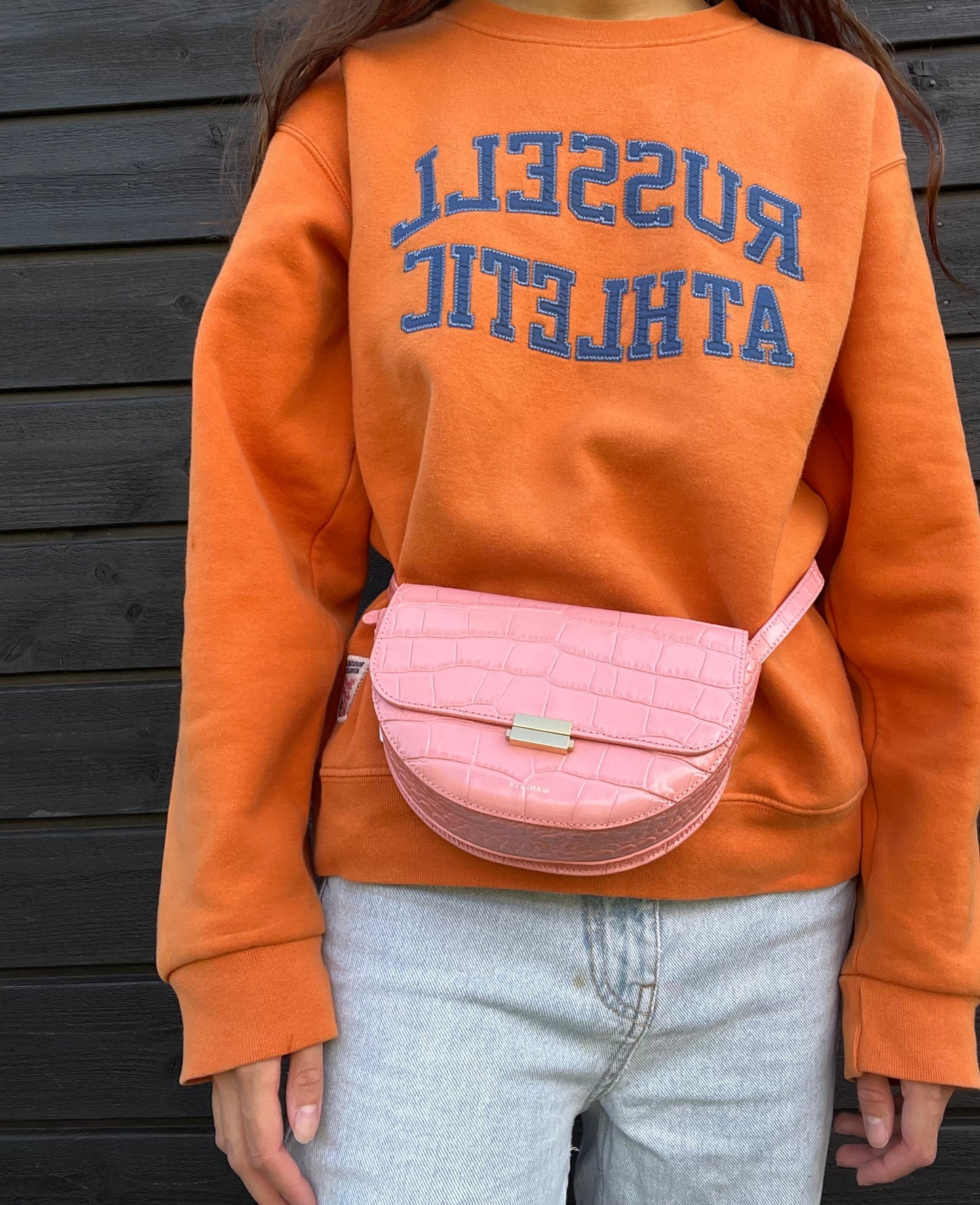 Leather handbag