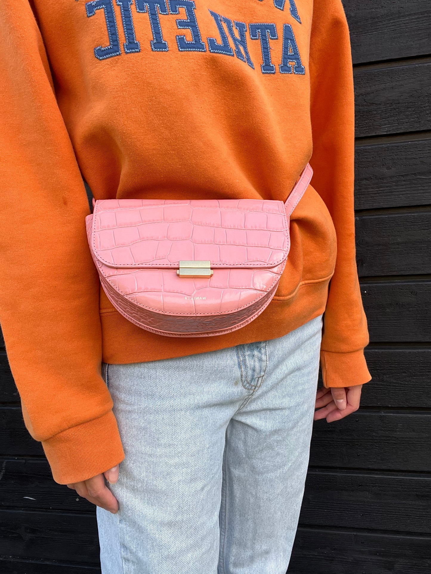 Leather handbag