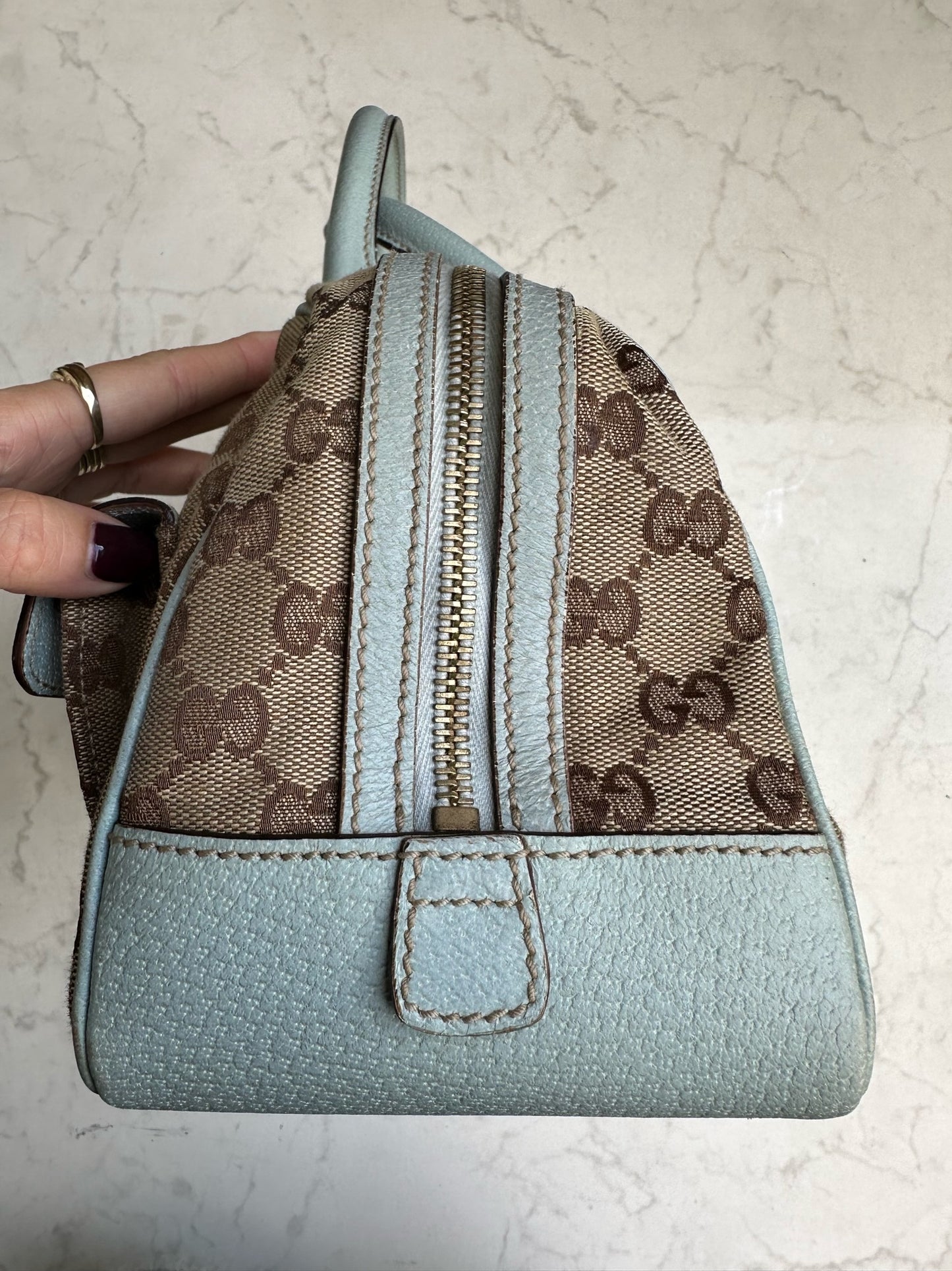 Vintage monogram canvas bag