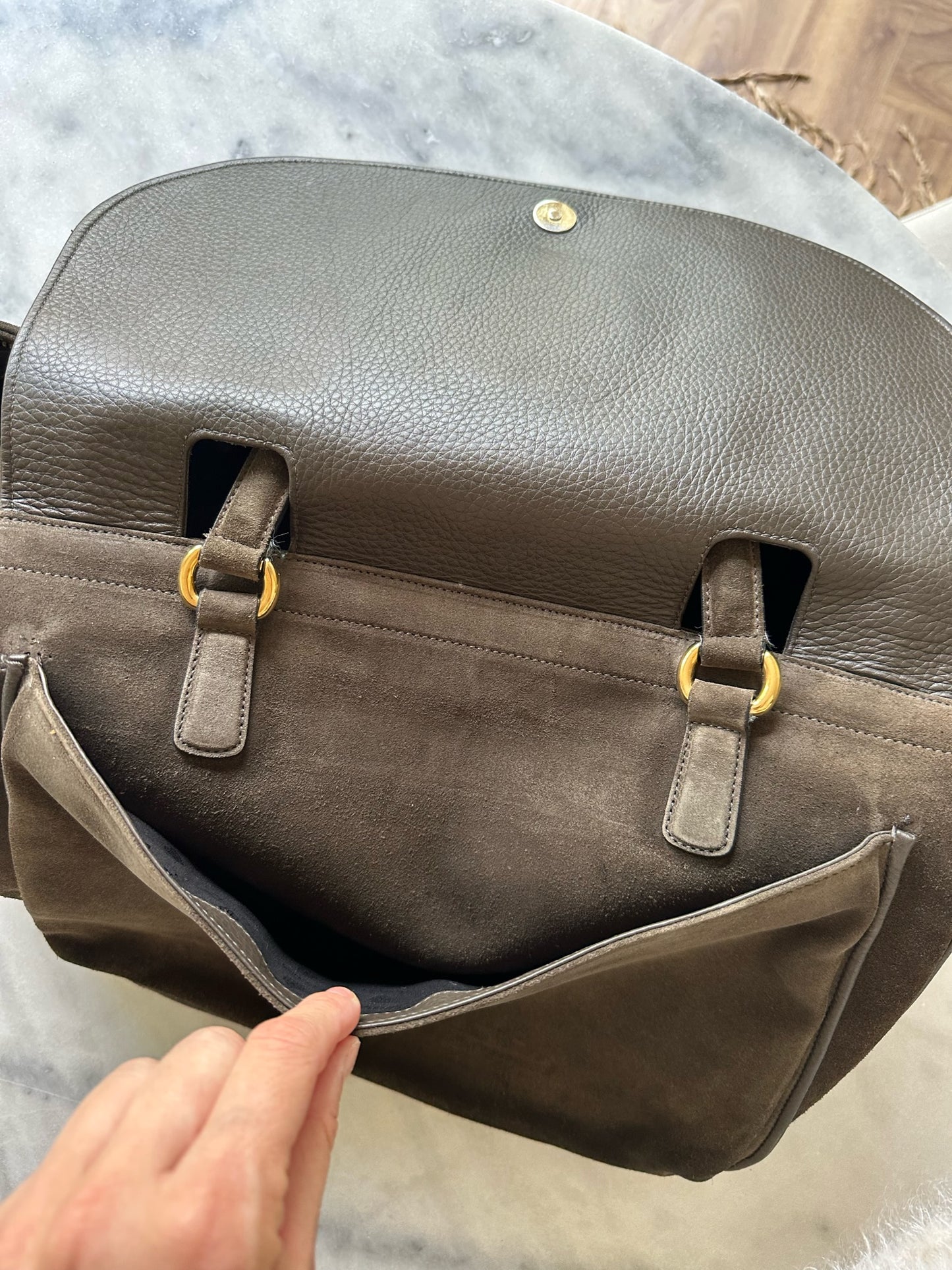 Vintage travel bag