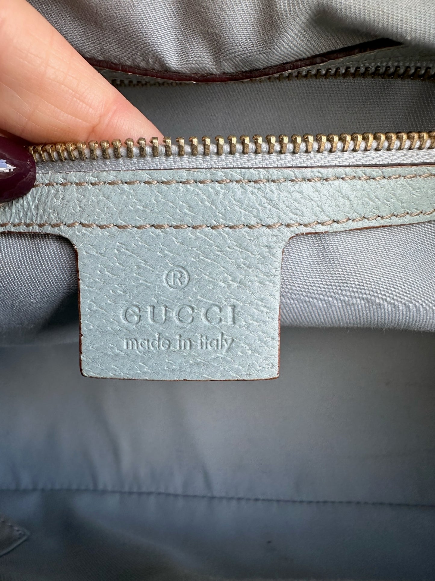Vintage monogram canvas bag