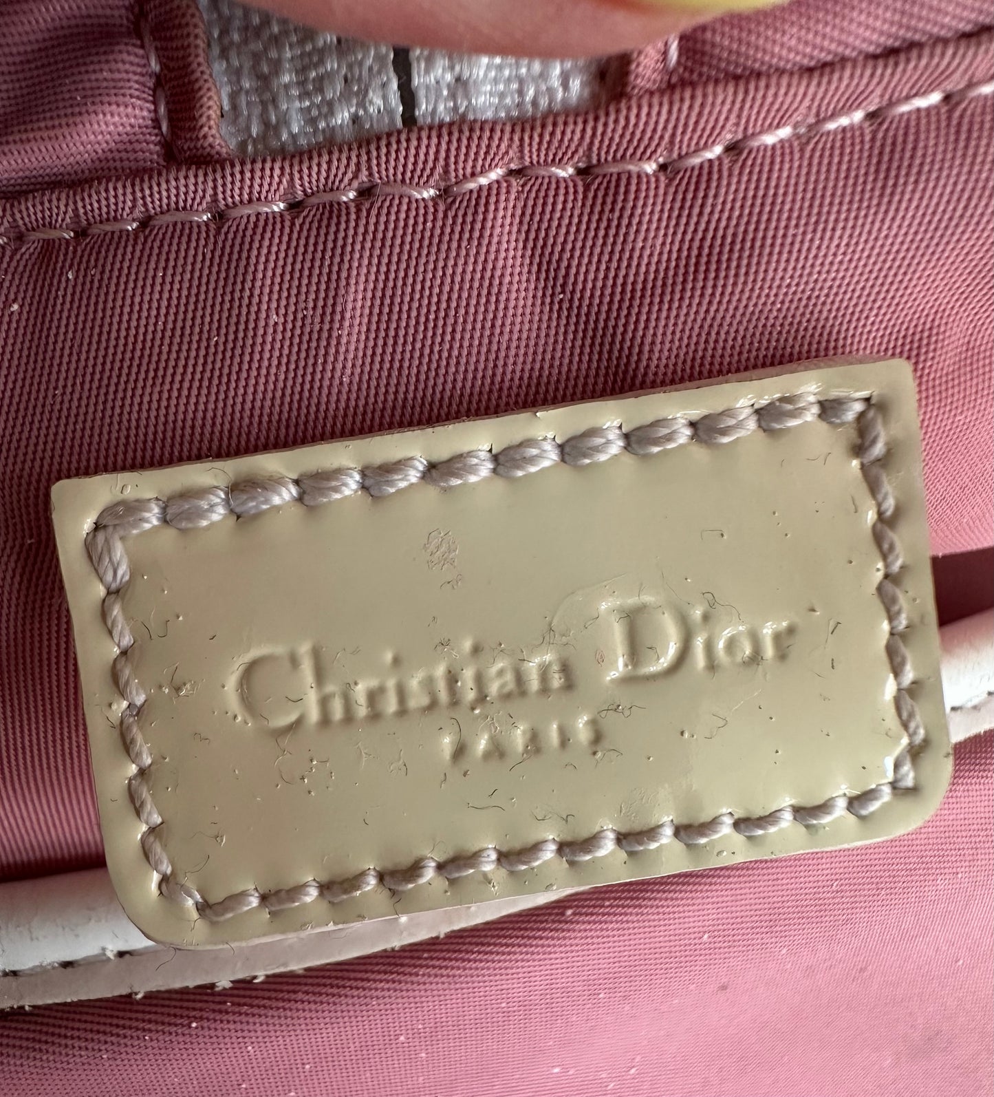 Vintage Christian Dior Vibe bowling bag