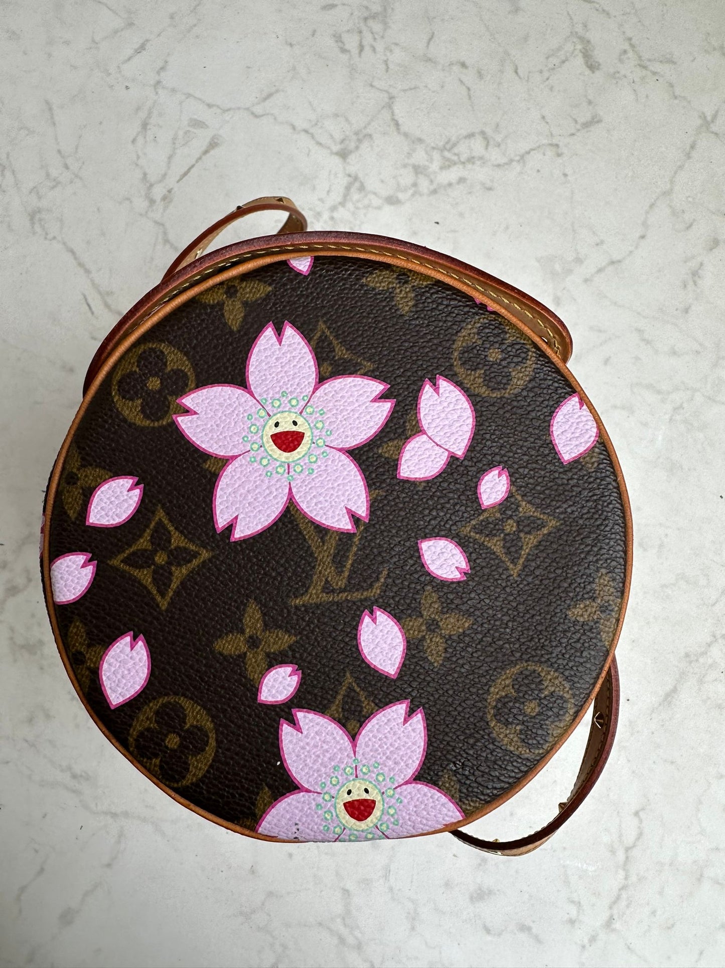 Takashi Murakami cherry blossom papillon bag