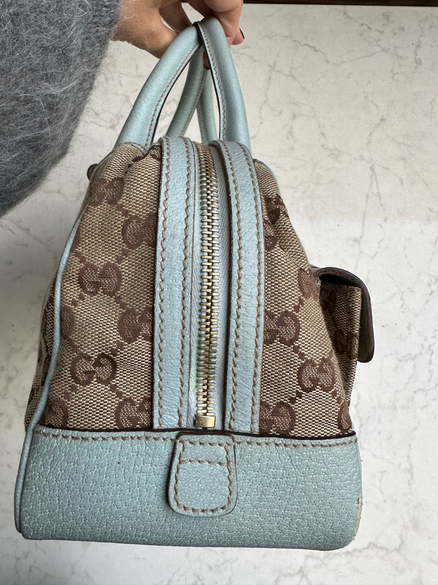 Vintage monogram canvas bag