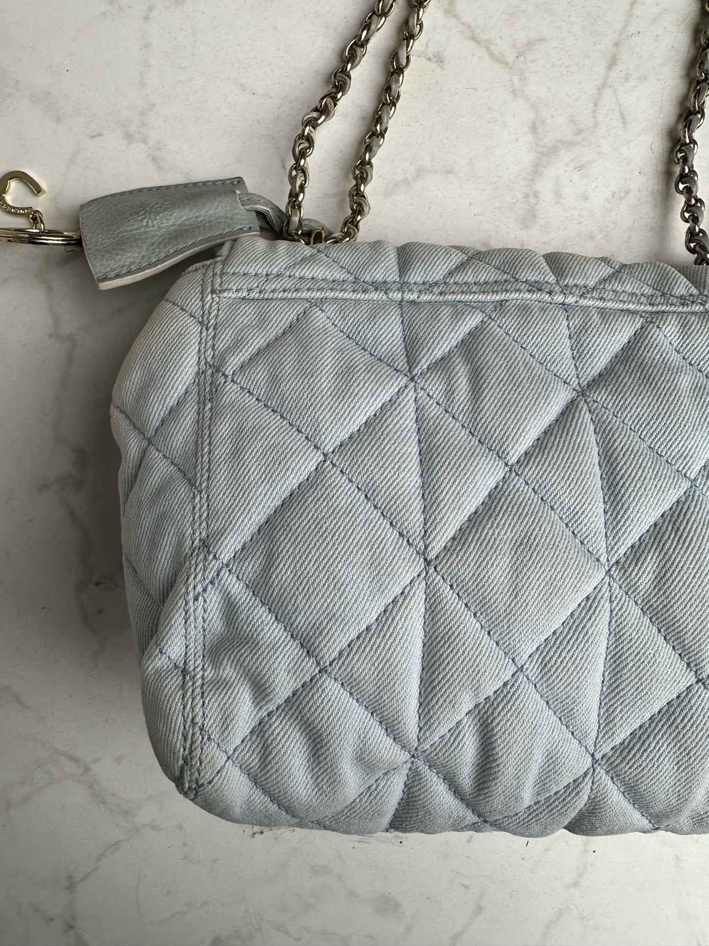 Lily bag in blue denim