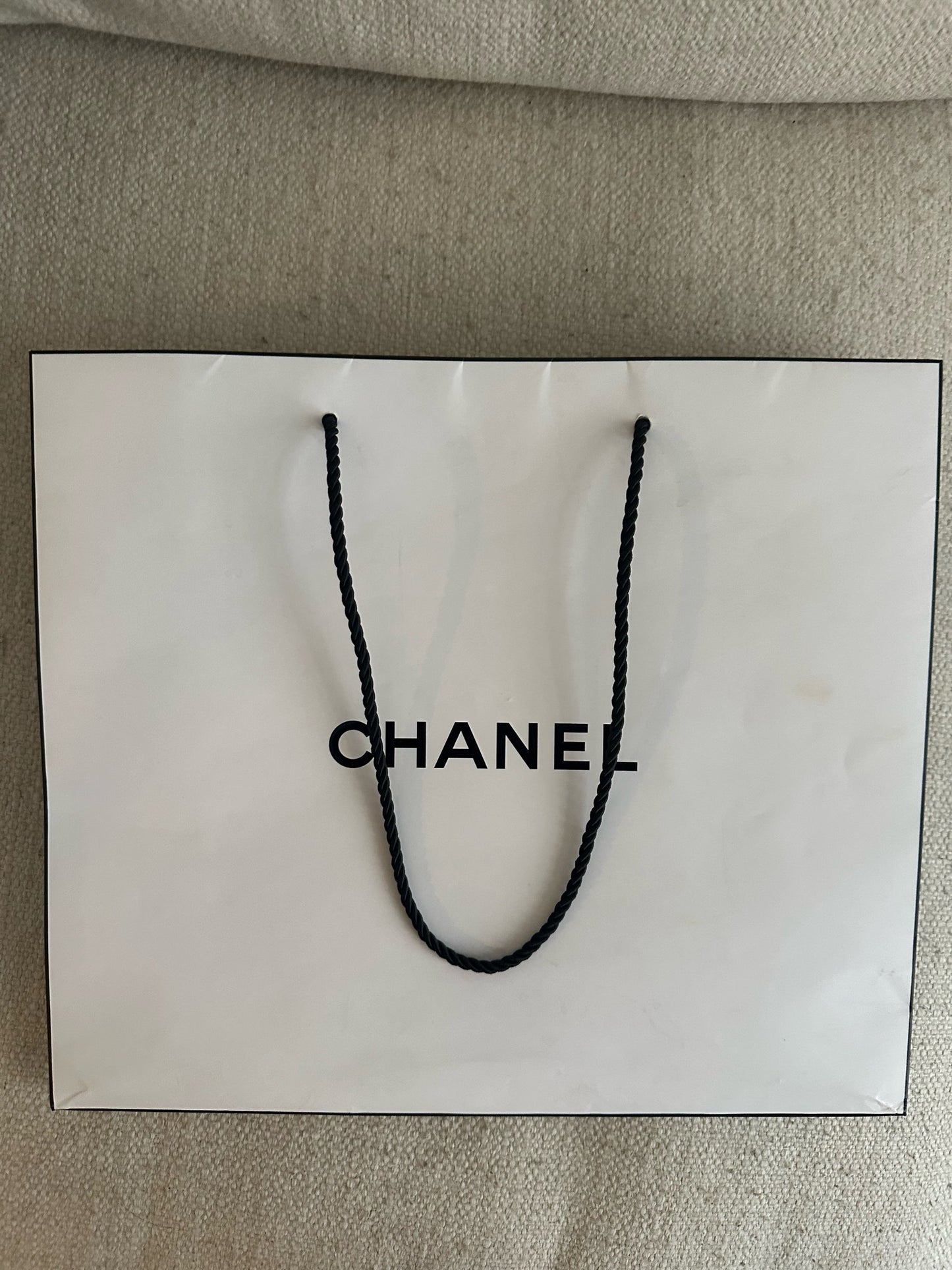 Denim canvas bag