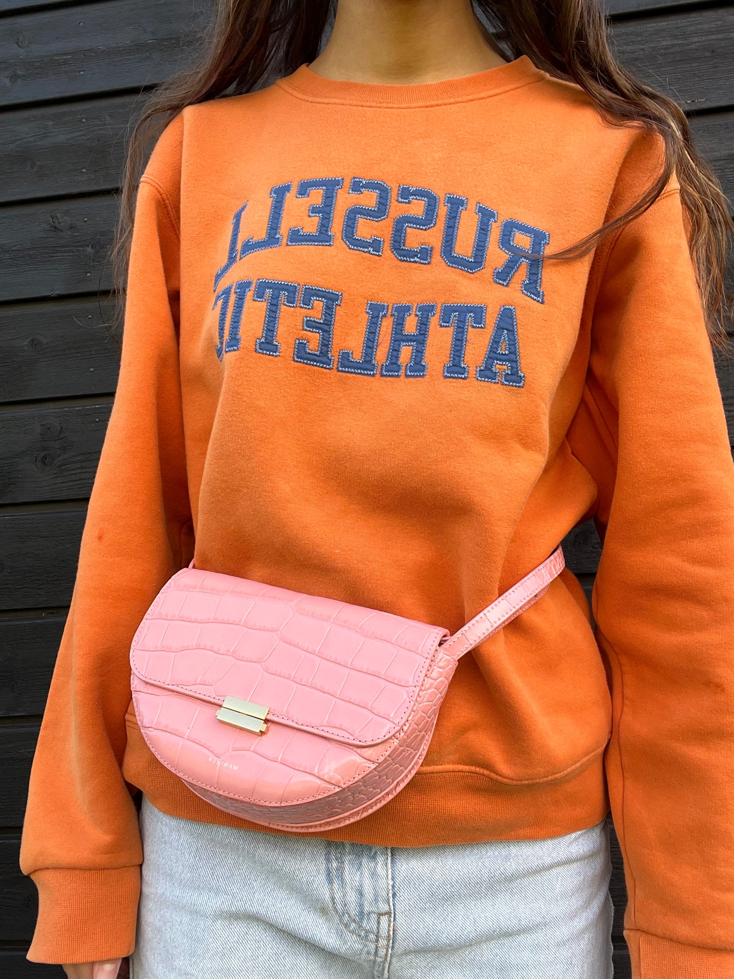 Leather handbag