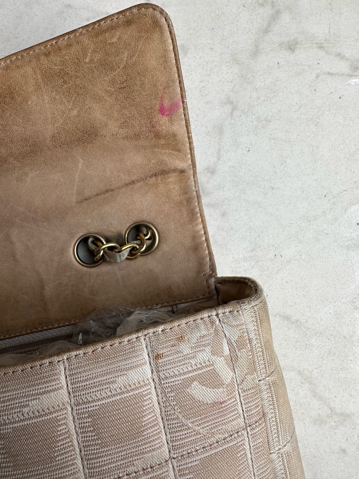 Denim canvas bag