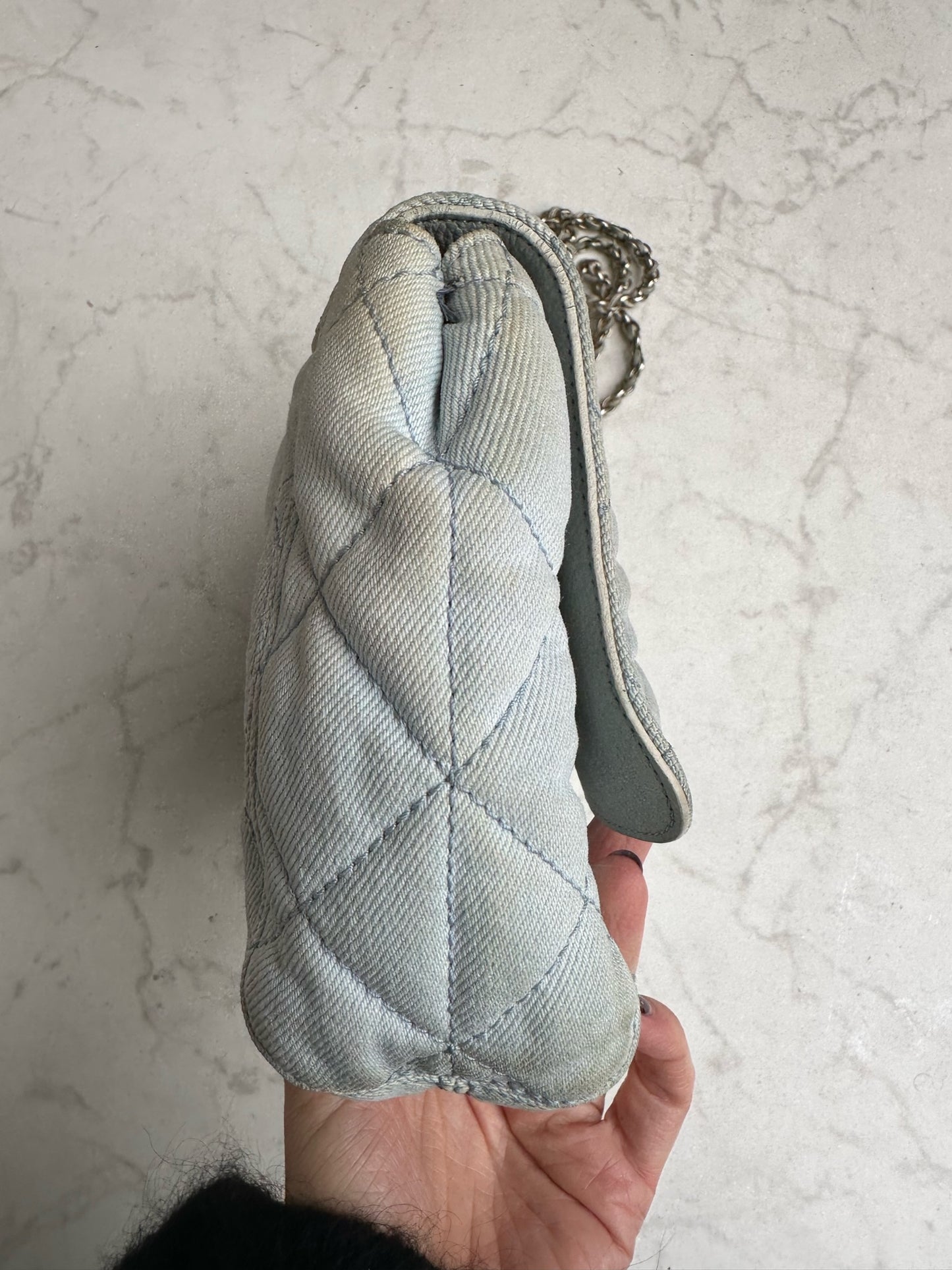 Lily bag in blue denim