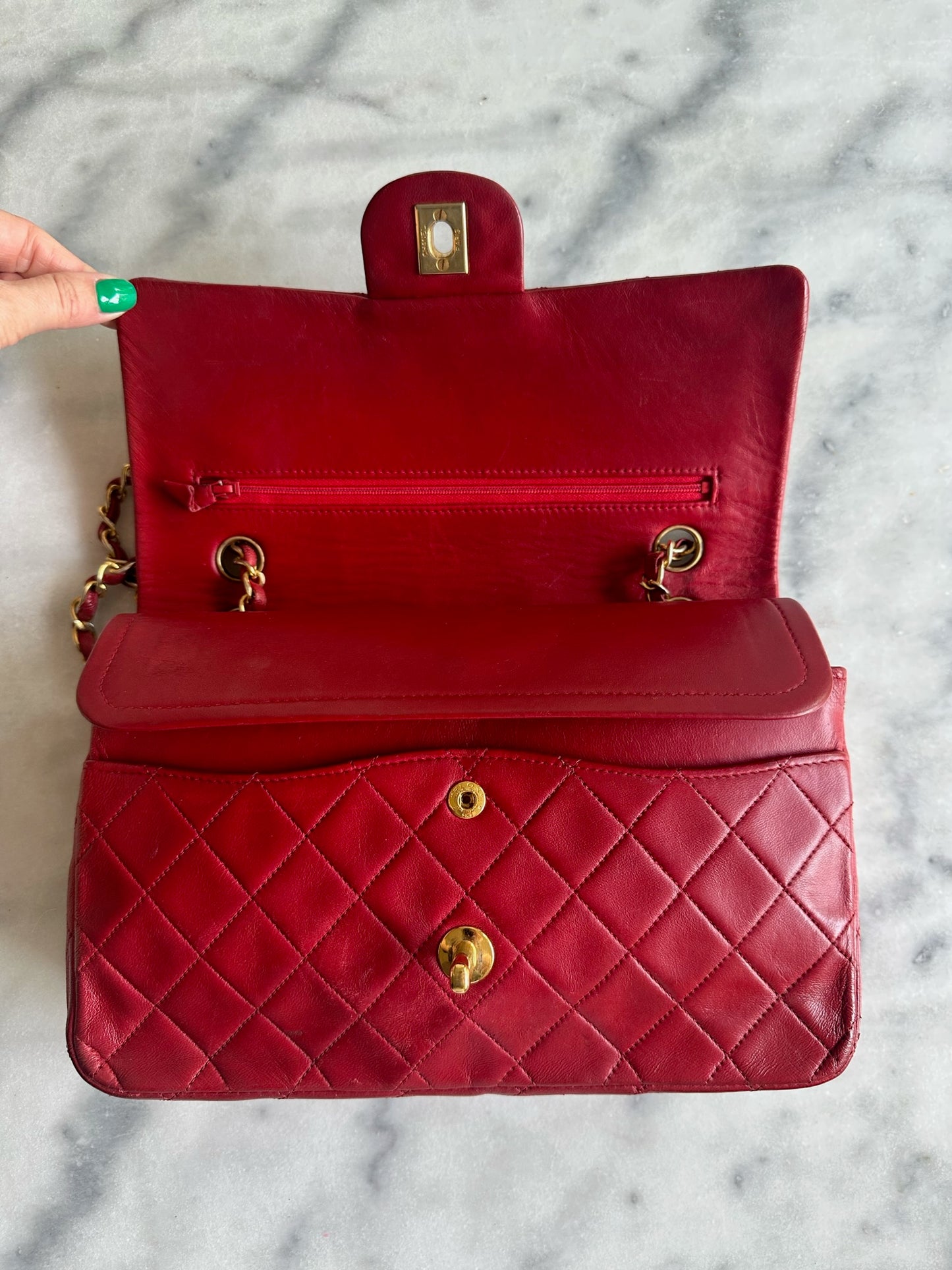 Classic medium double flap