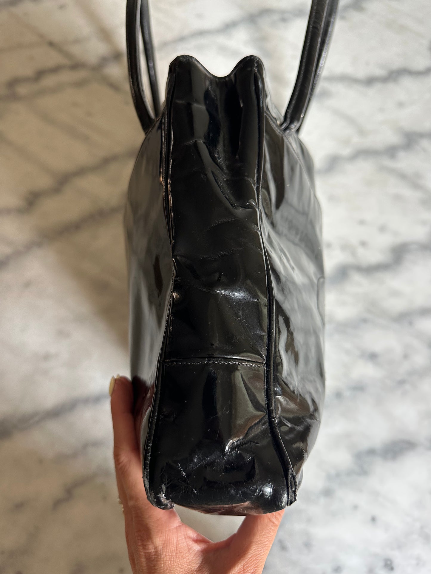 Chanel shopper black