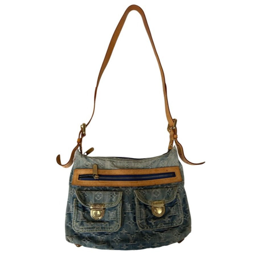 Vintage denim bag