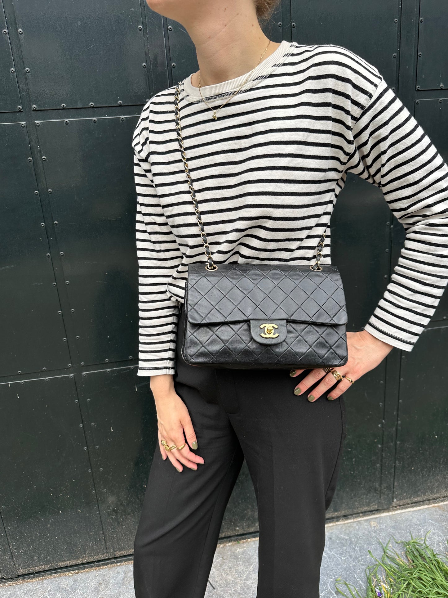 Vintage double flap