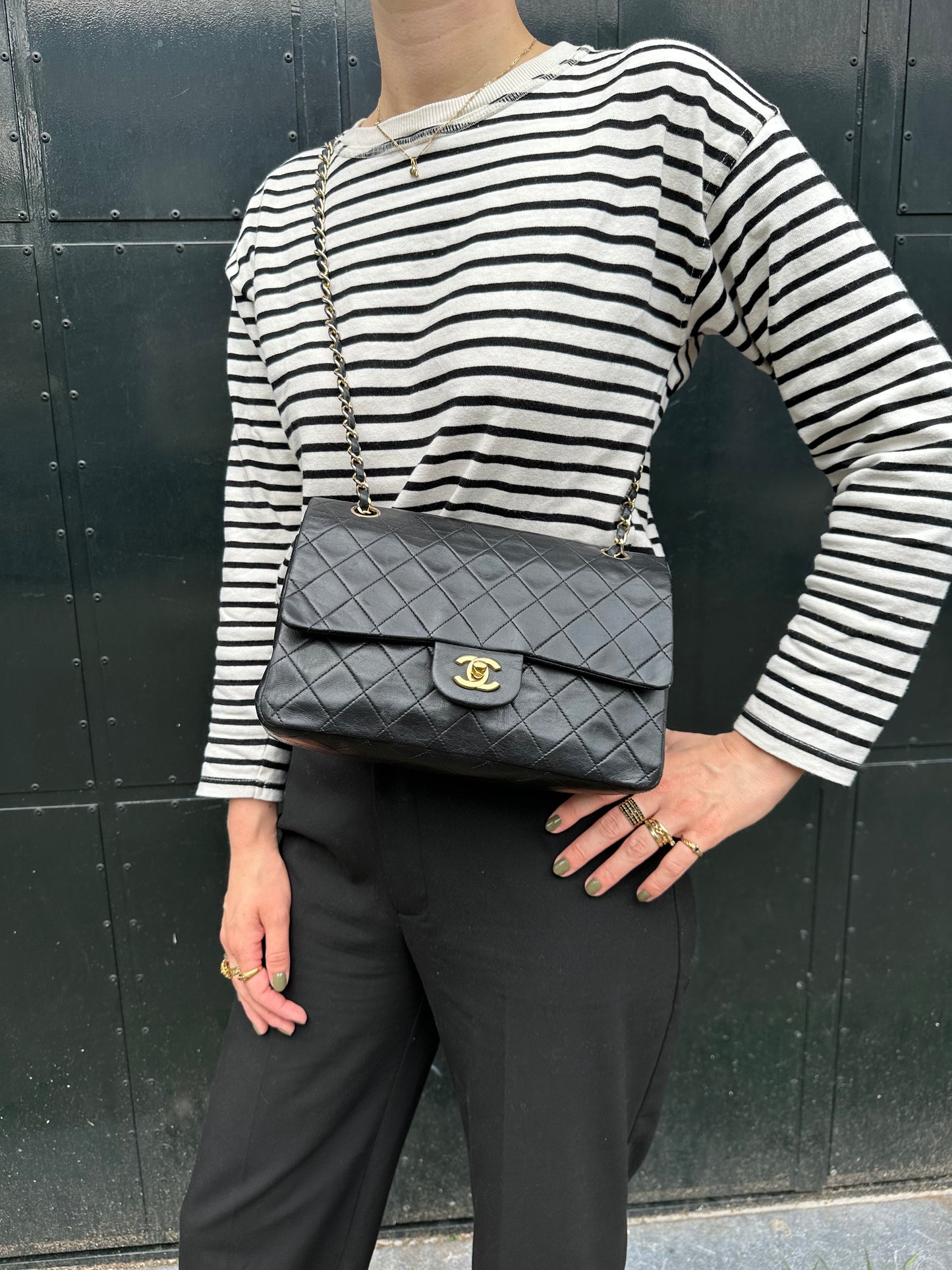 Vintage double flap