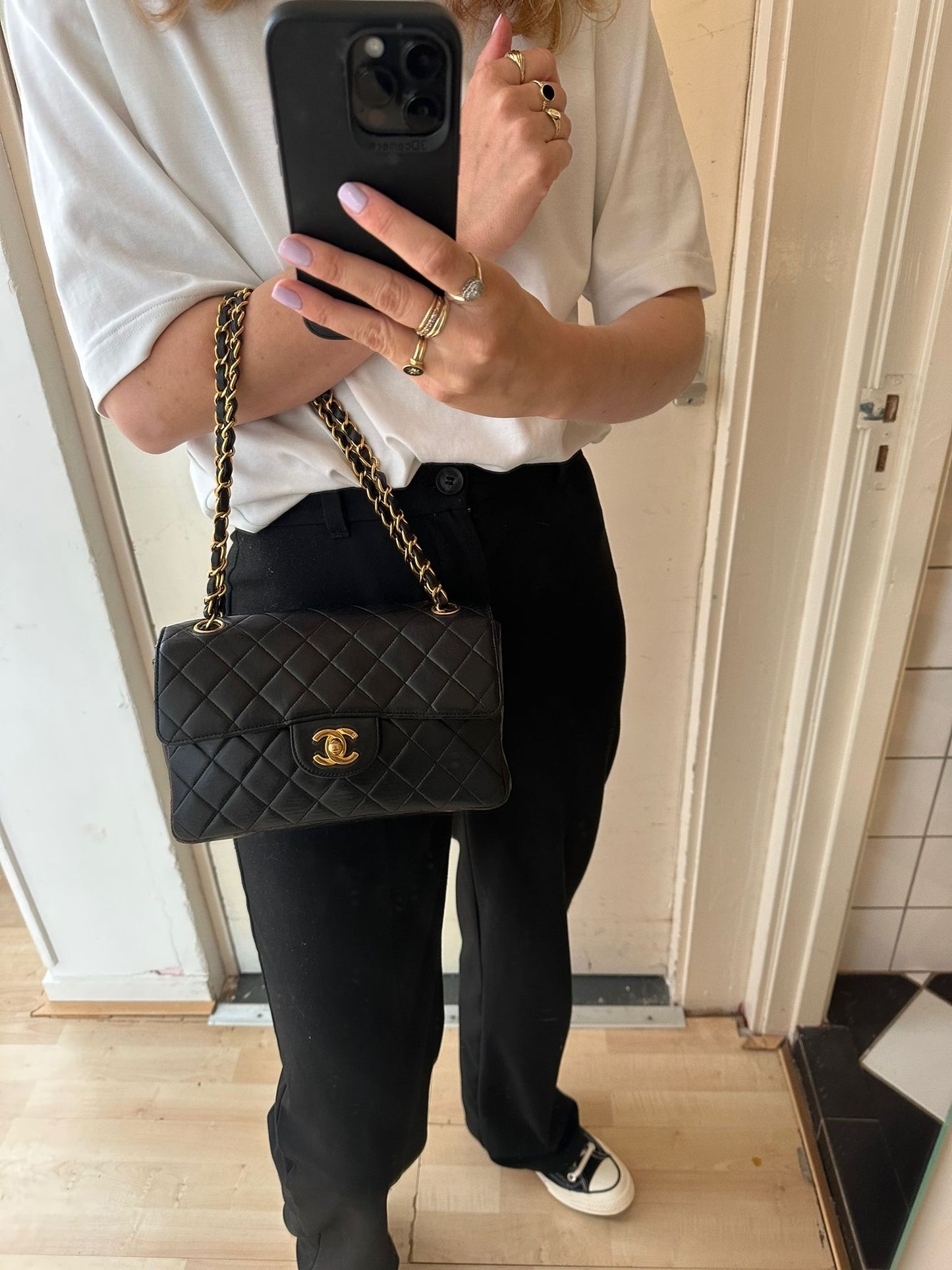 Small classic double flap