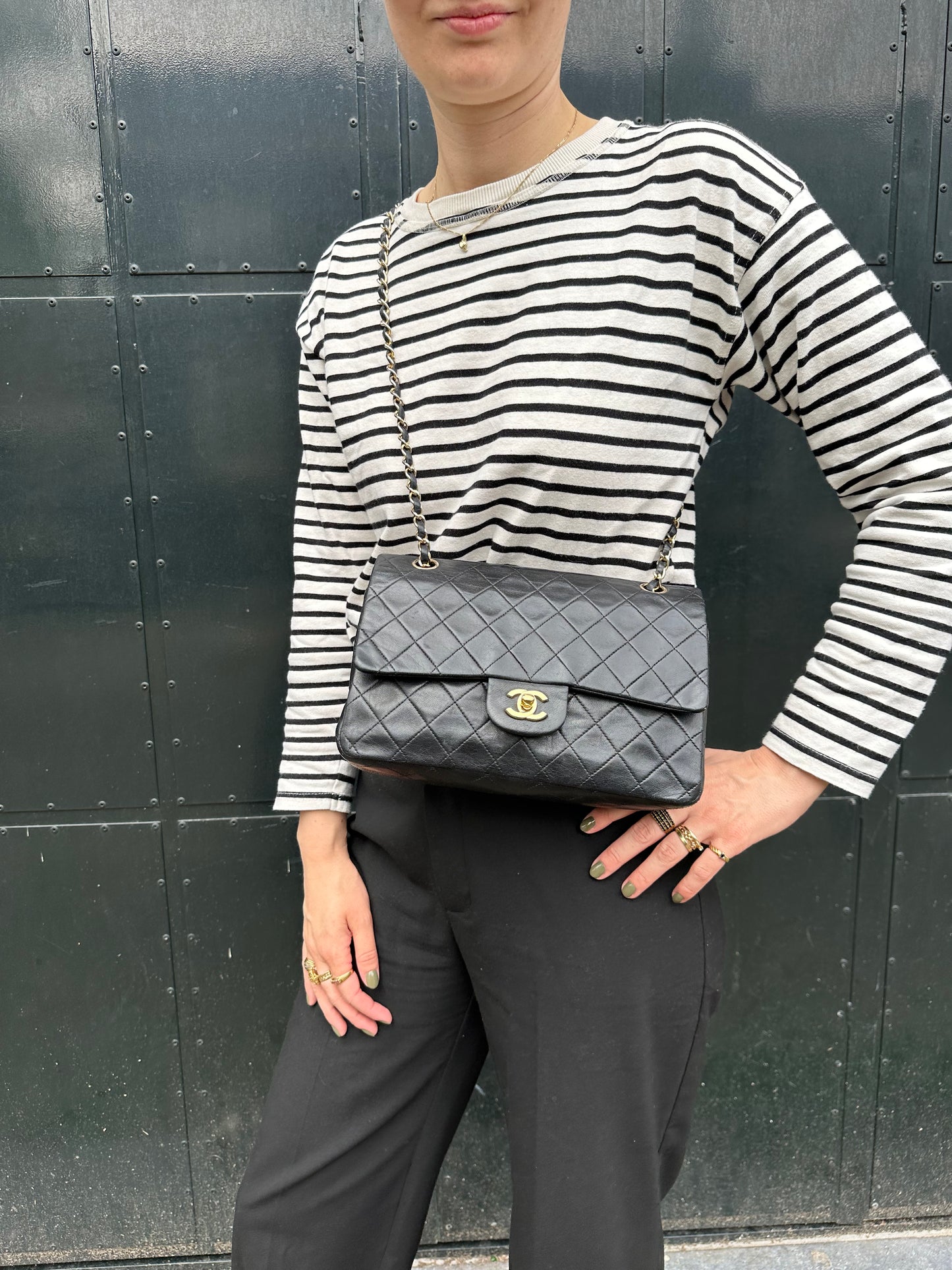 Vintage double flap