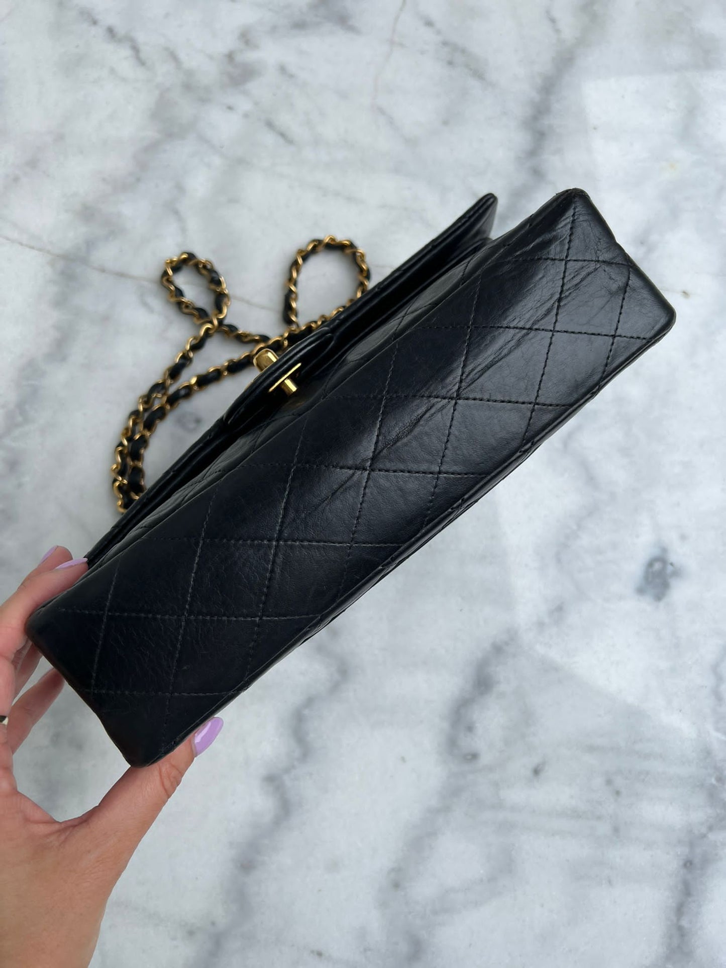 Vintage classic double flap