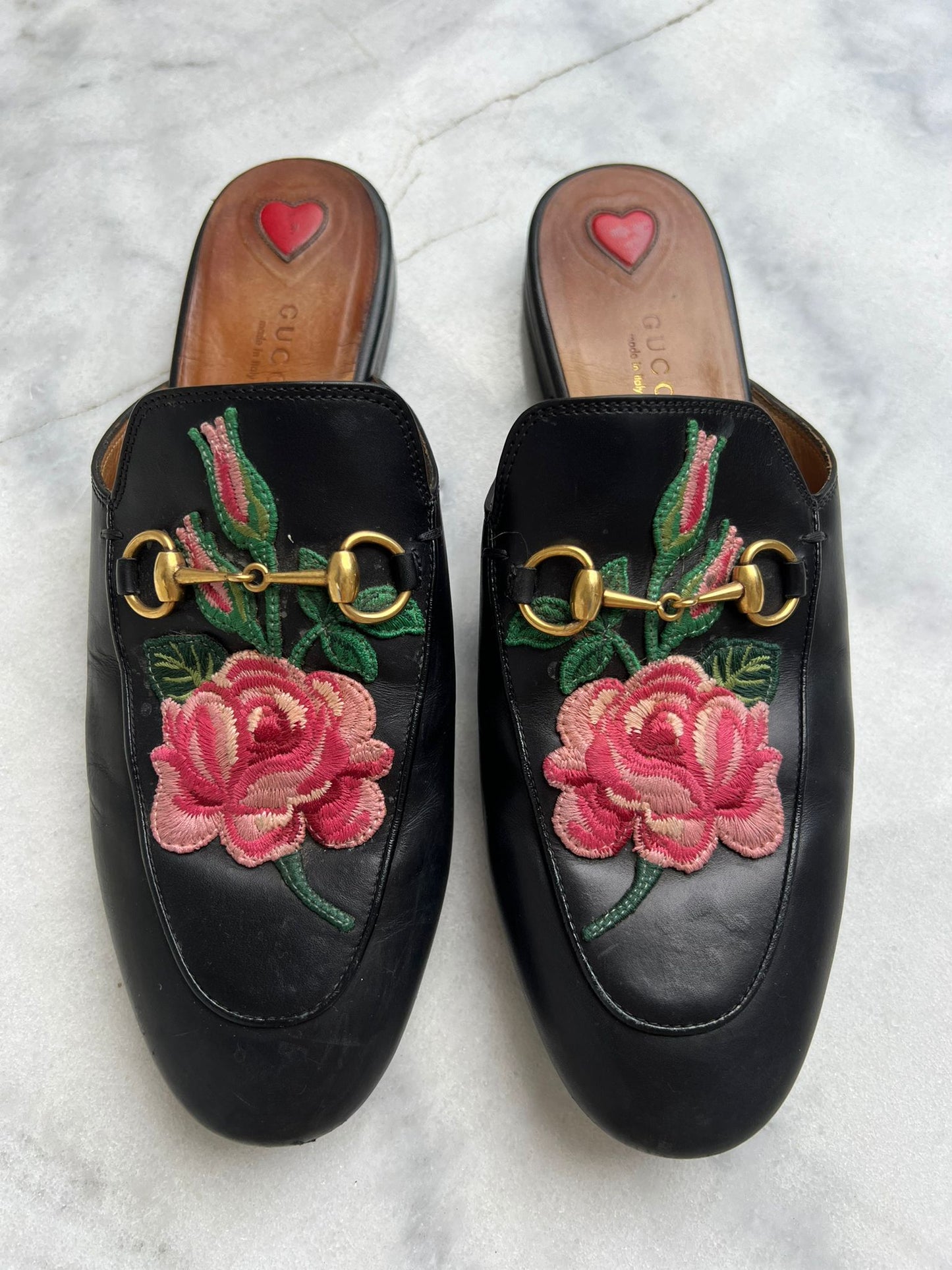 Princetown rose flats Size 38.5 EU