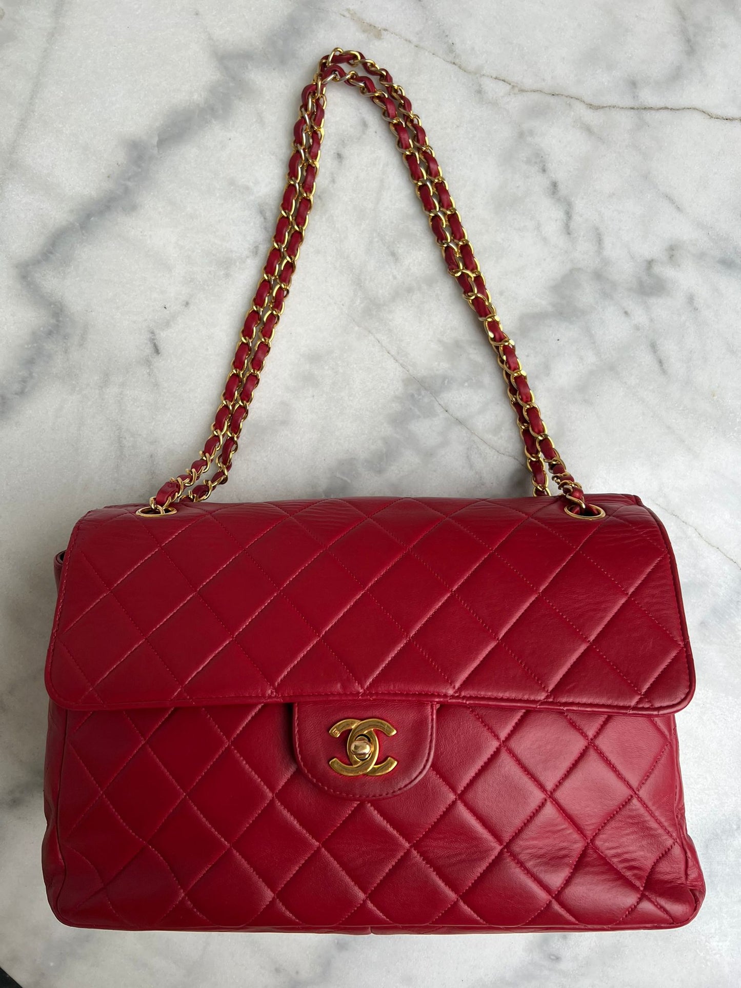 Vintage double closure jumbo