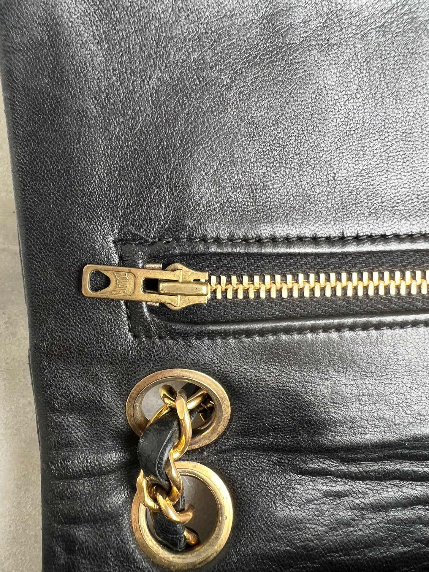 Vintage classic double flap