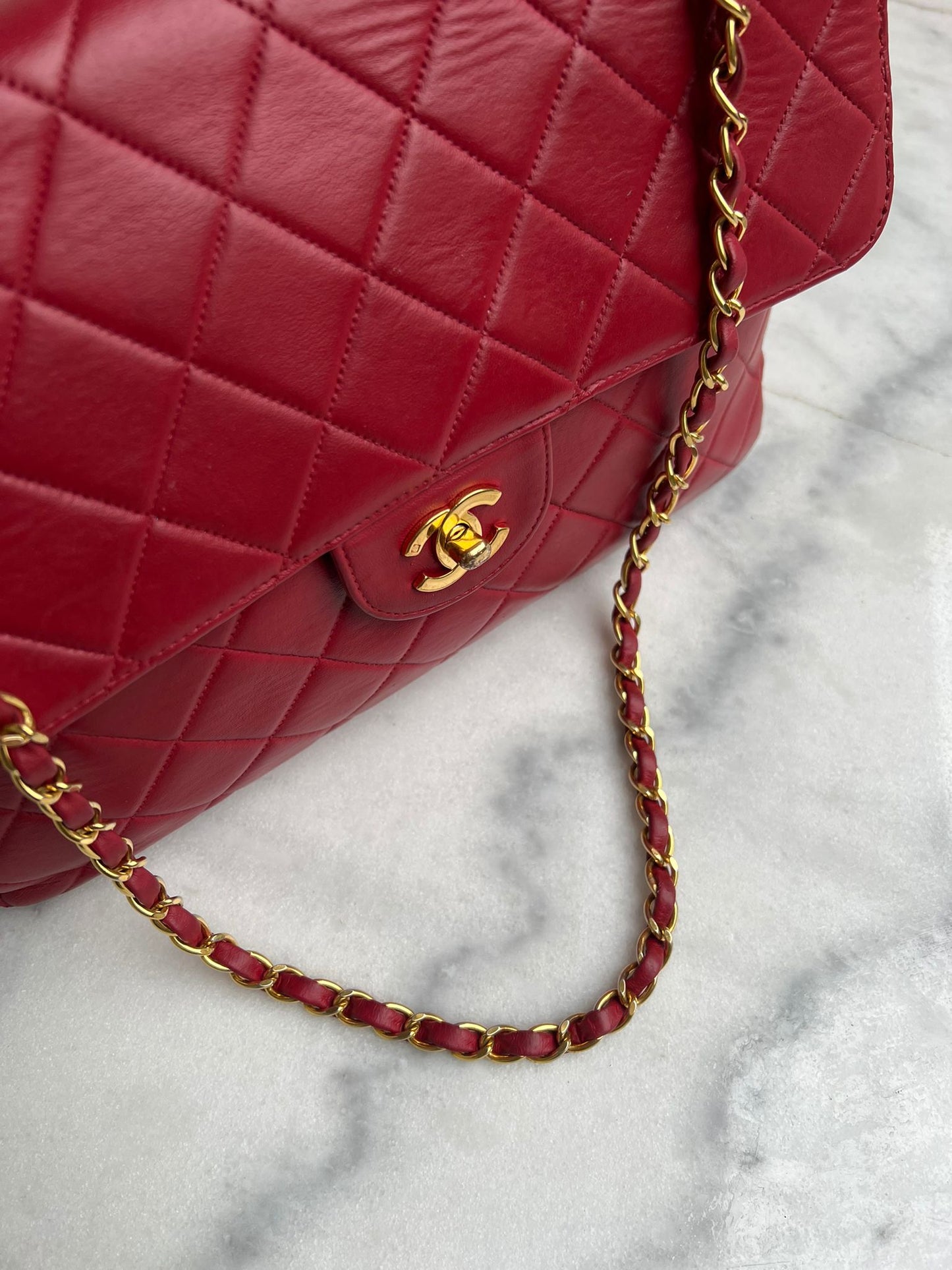 Vintage double closure jumbo
