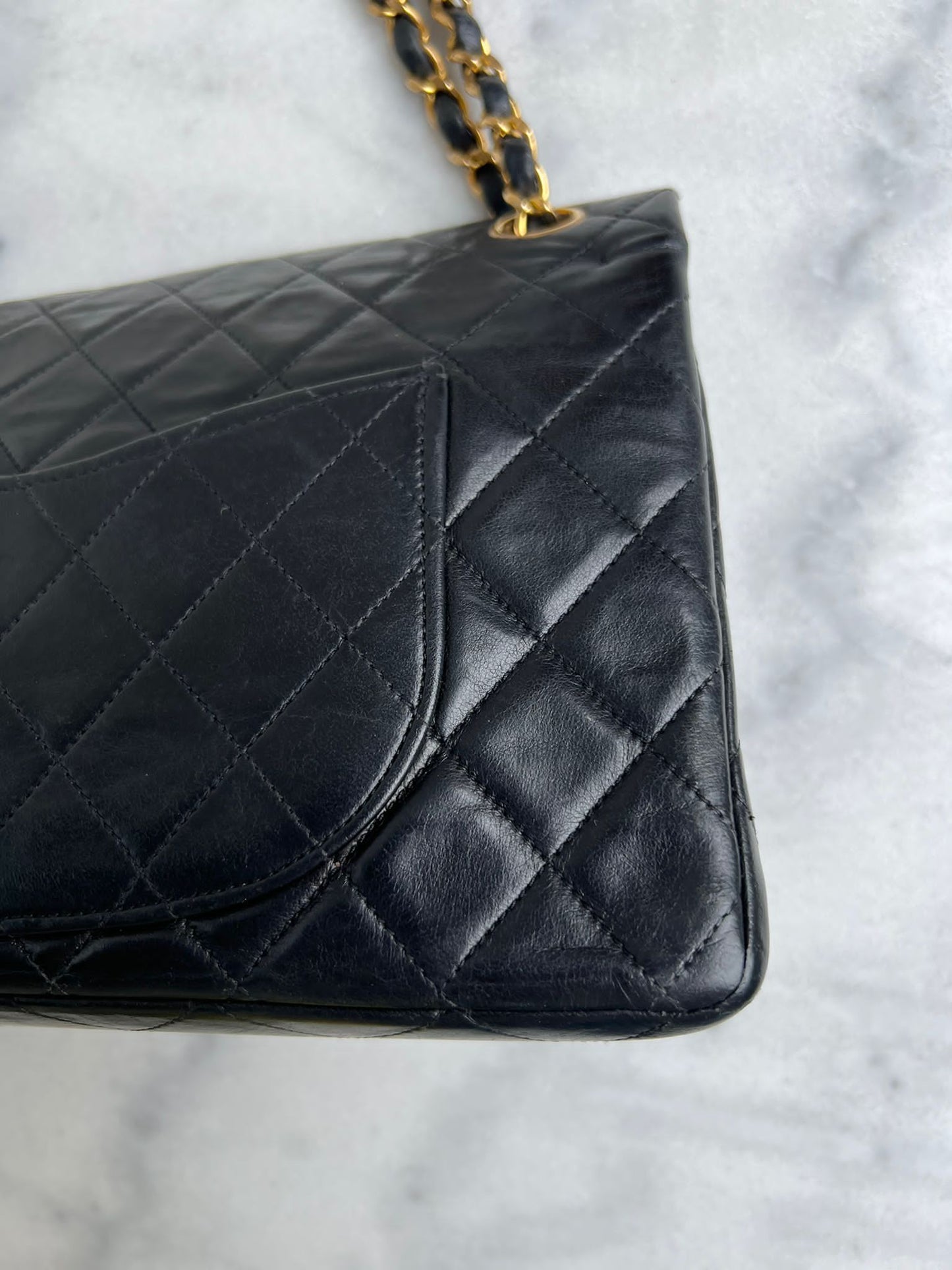 Vintage classic double flap